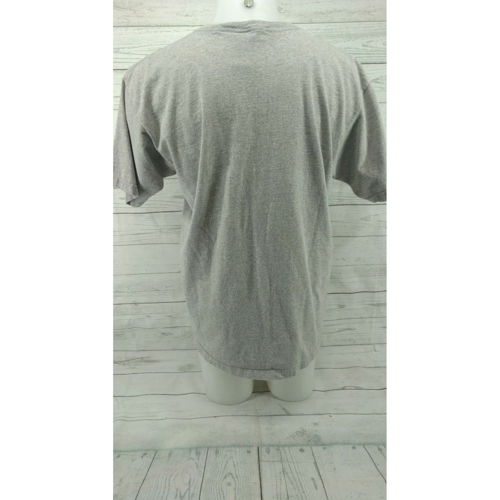Tommy Hilfiger Tommy Hilfiger Logo T-Shirt Men’s Medium Gray Shirt Crew Neck Short Sleeve Cotton Blend Regular Fit Size US M / EU 48-50 / 2 - 6 Thumbnail