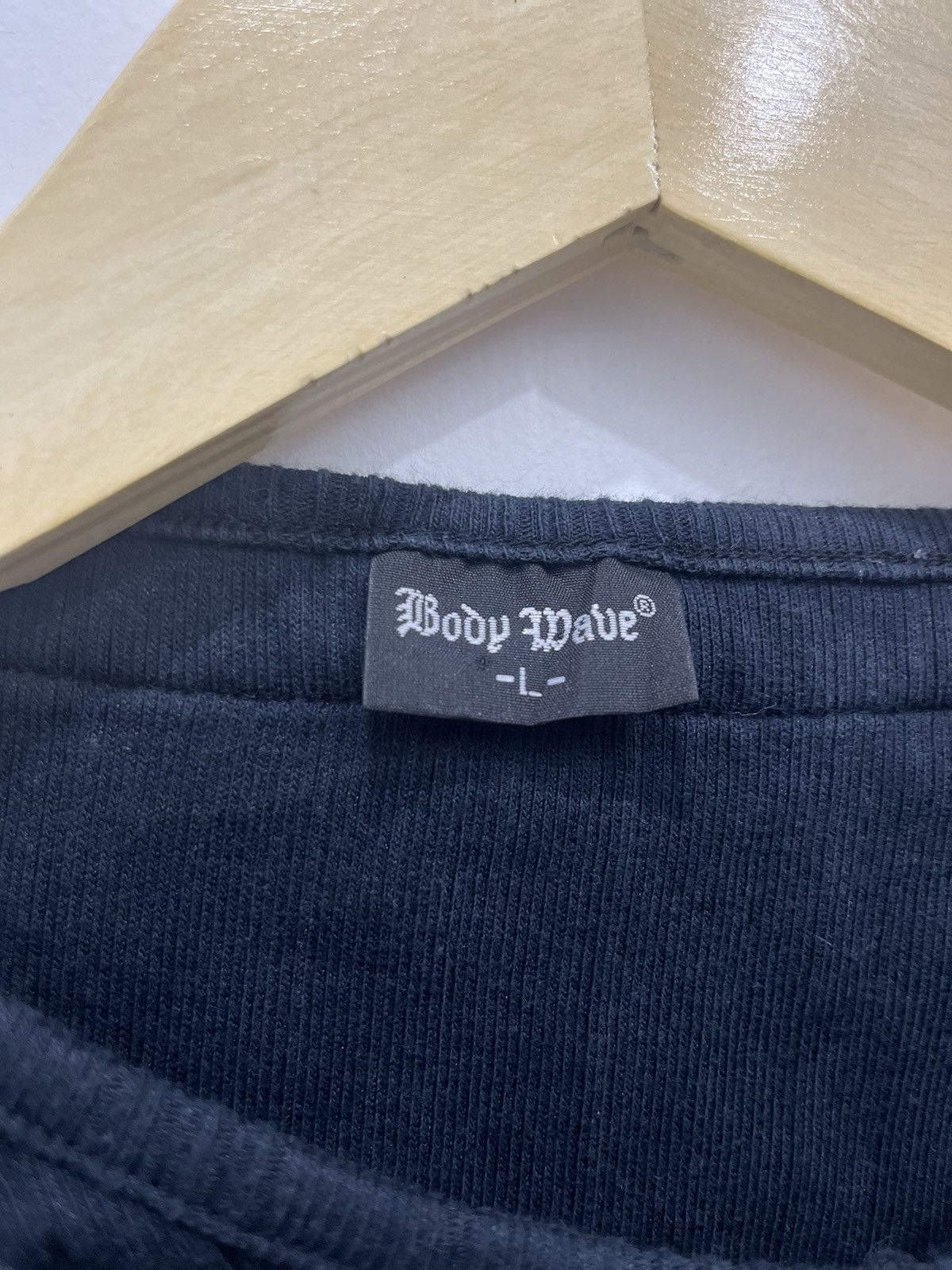 Japanese Brand Longsleeve Double Layer Body Wave Poem Japanese Punk Style Size US L / EU 52-54 / 3 - 3 Thumbnail