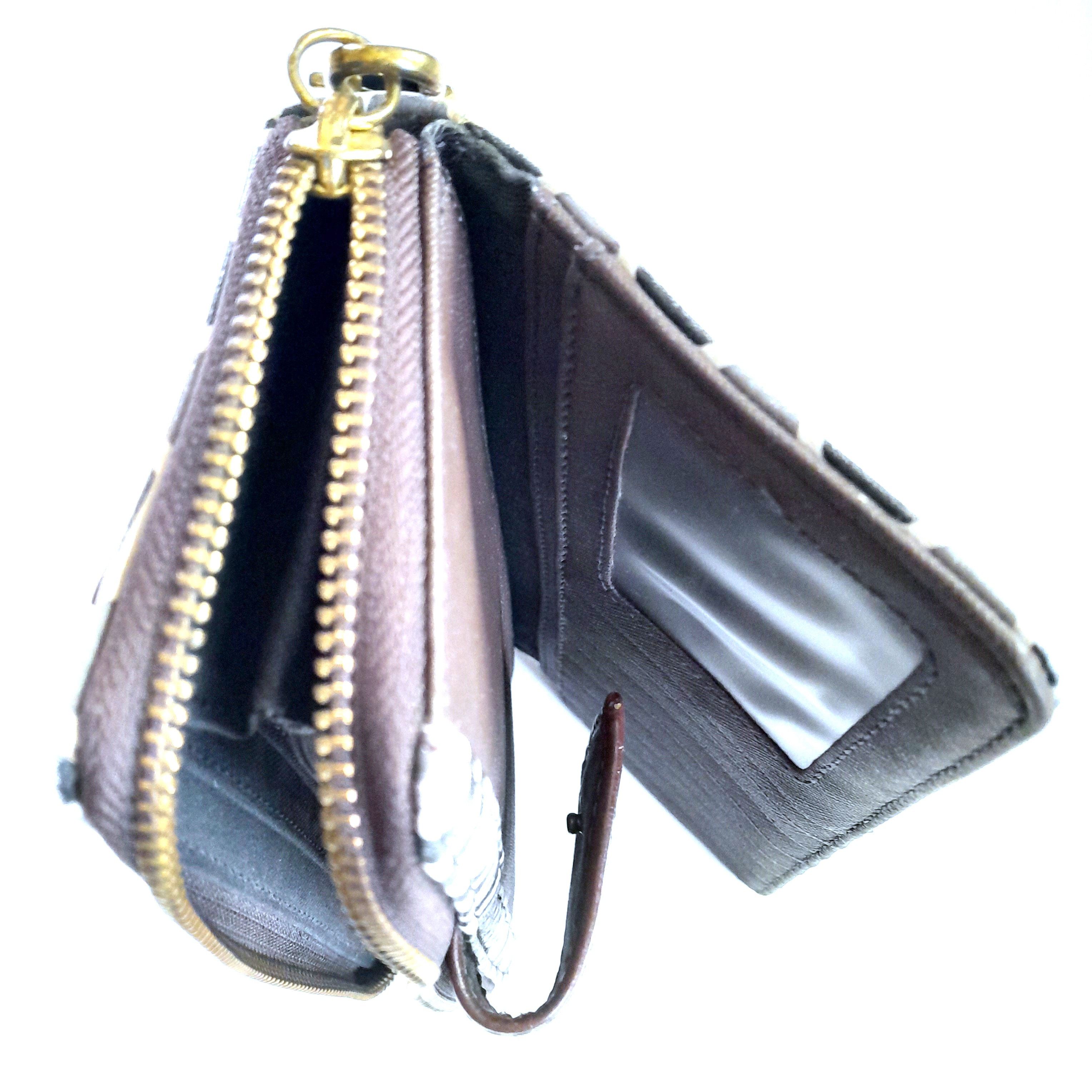 Fossil Women’s Fossil Wallet Black Leather Zipper Closure Wristlet Size ONE SIZE - 7 Thumbnail