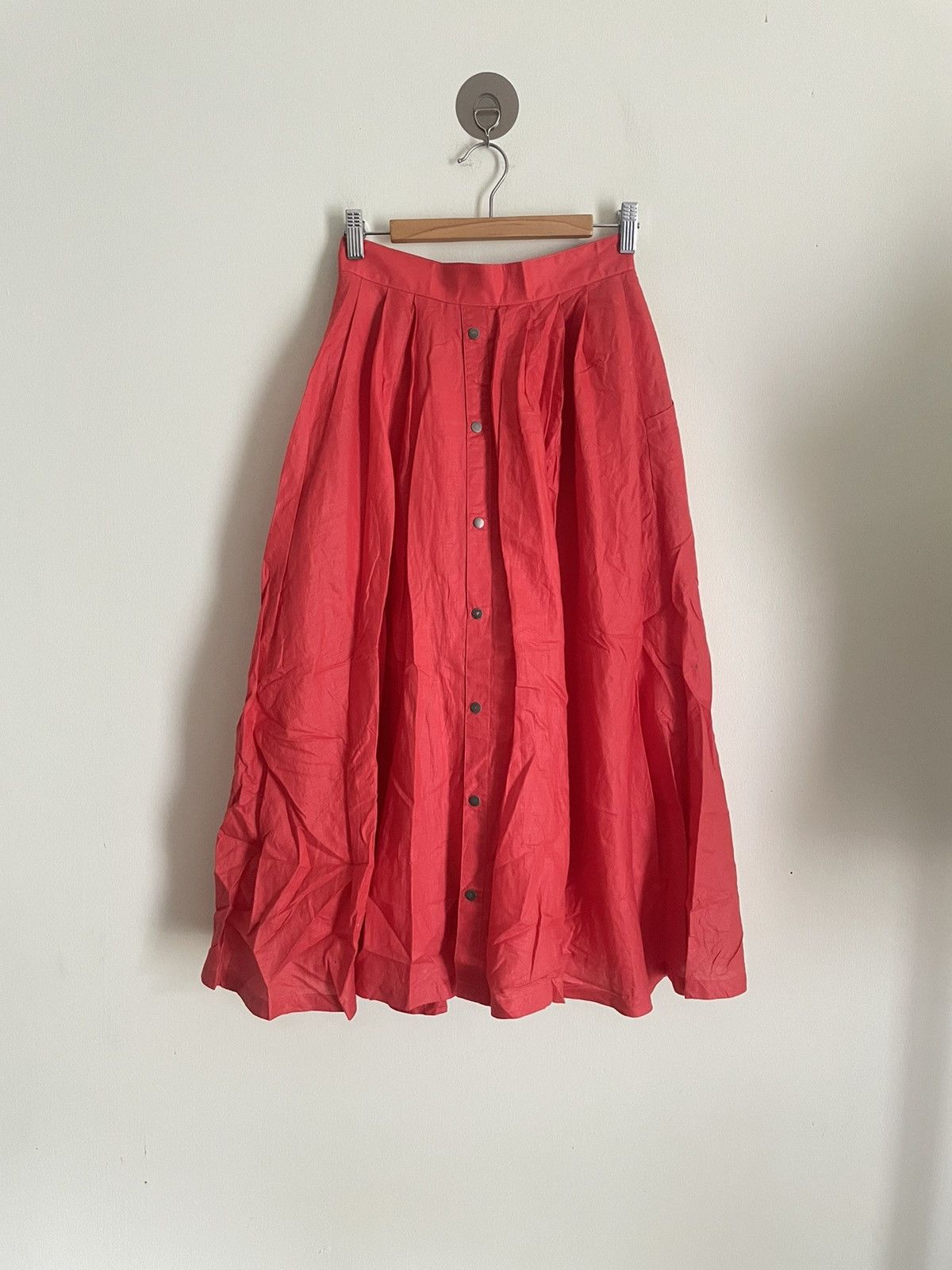 Lancel Lancel Wrap Button Skirts Size 25" / US 0 / IT 36 - 2 Thumbnail