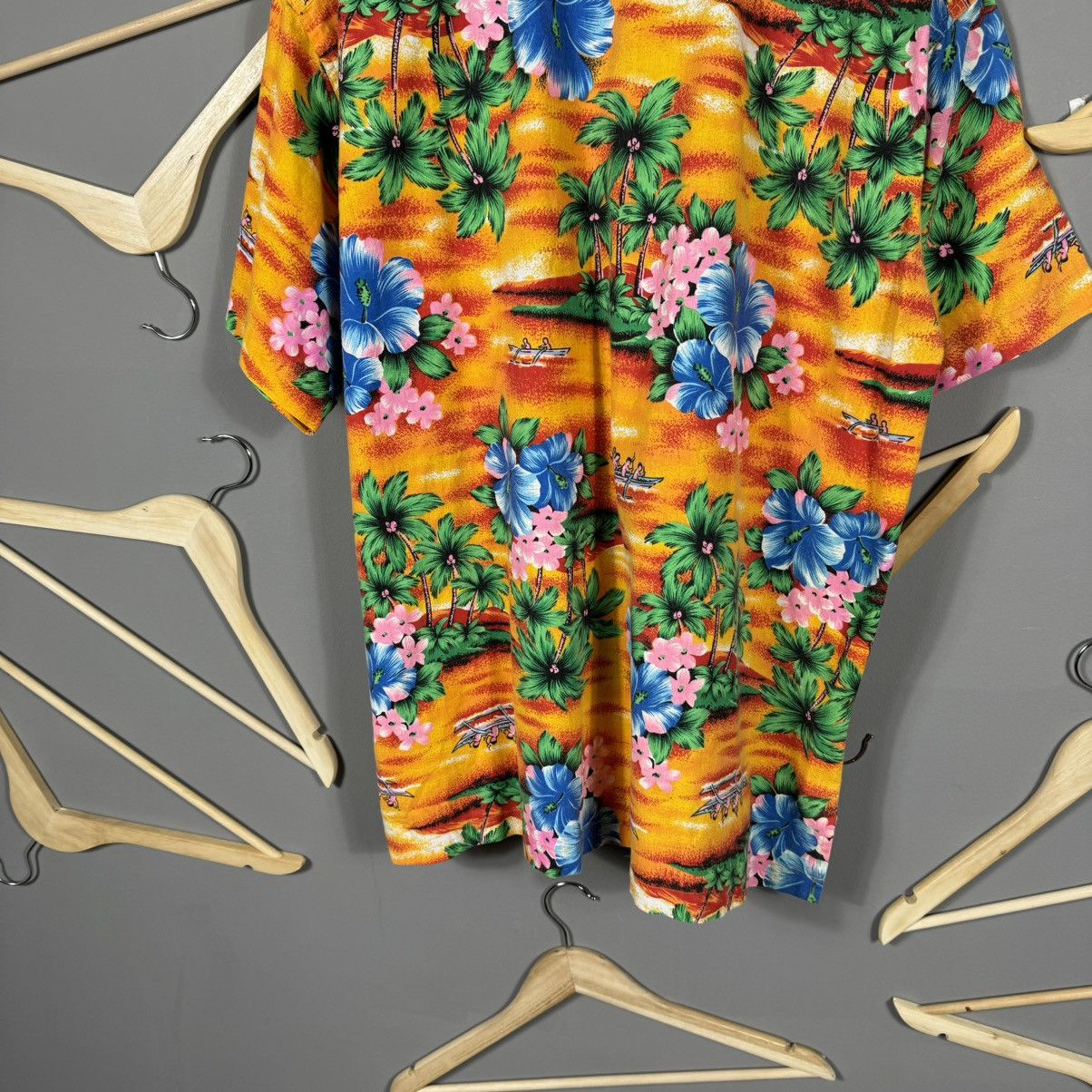 Vintage Vintage Hawaiian Beach Street Shirt Size US L / EU 52-54 / 3 - 7 Thumbnail