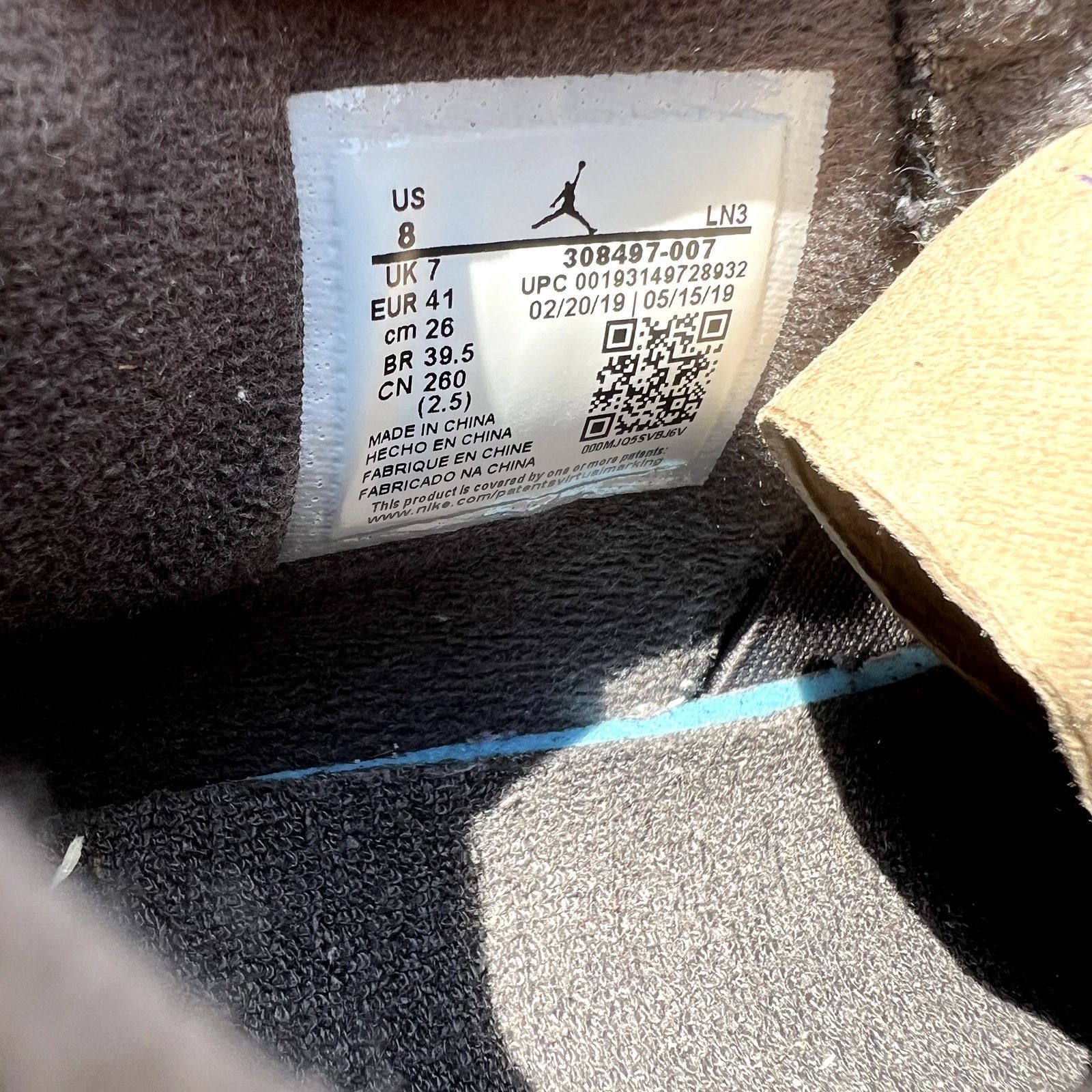 Jordan Brand × Nike Nike Air Jordan 4 Retro Cool Grey 2019 Men's Shoes - Size 8 Size US 8 / EU 41 - 8 Thumbnail