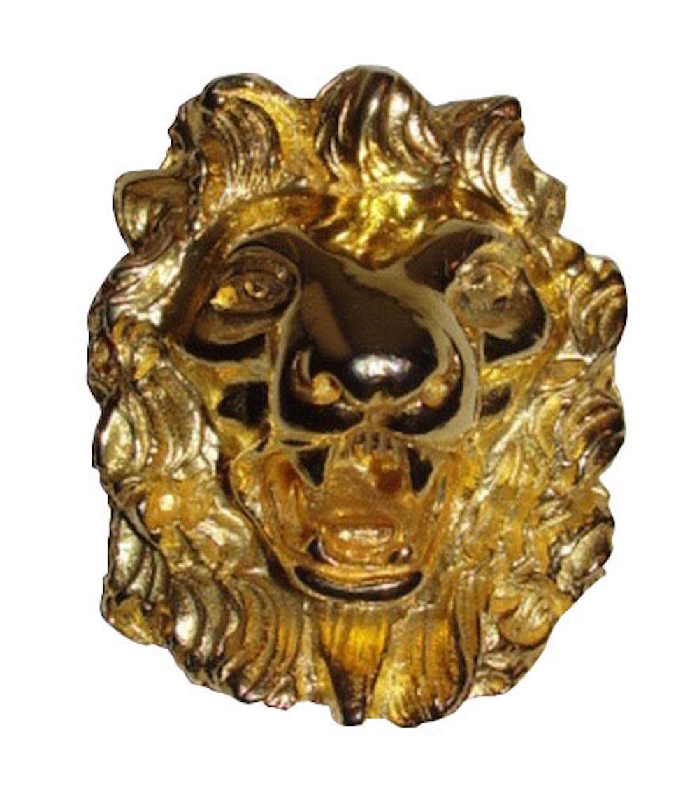 Designer Judith Leiber Lion Pin Pendant Necklace Size ONE SIZE - 1 Thumbnail