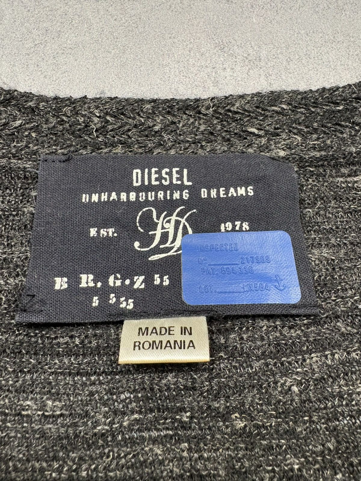 Diesel Diesel Linen Blend Button Cardigan Sweater Knit Size L Rare Size L / US 10 / IT 46 - 7 Thumbnail