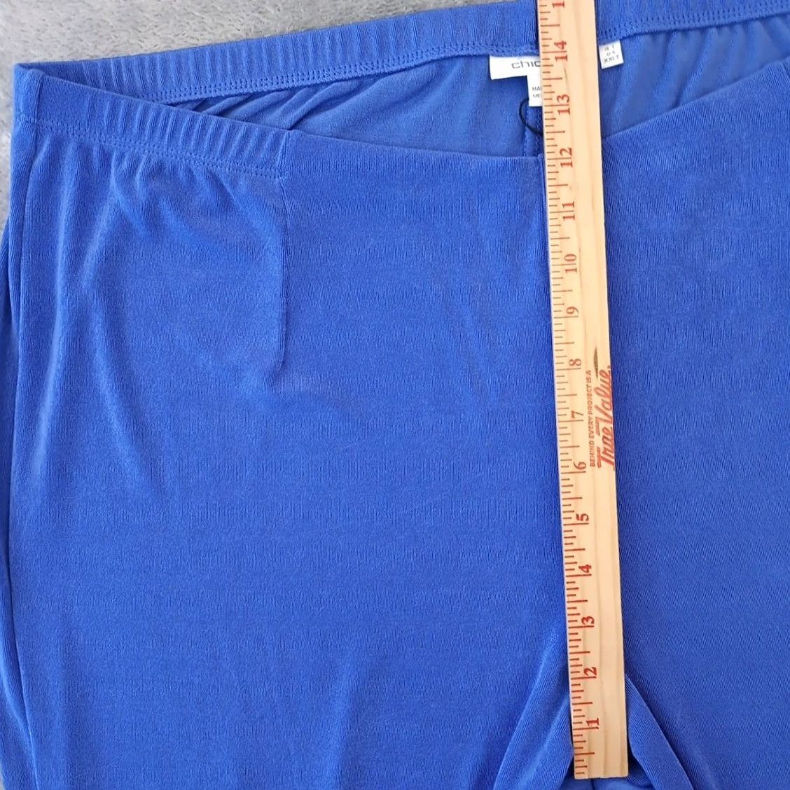 Vintage Chico's Pants Womens 2XL Tall Ankle Purple Pull On Straight 42 in Inseam 32.5 in High Rise NWT Size 40" / US 18 - 3 Thumbnail