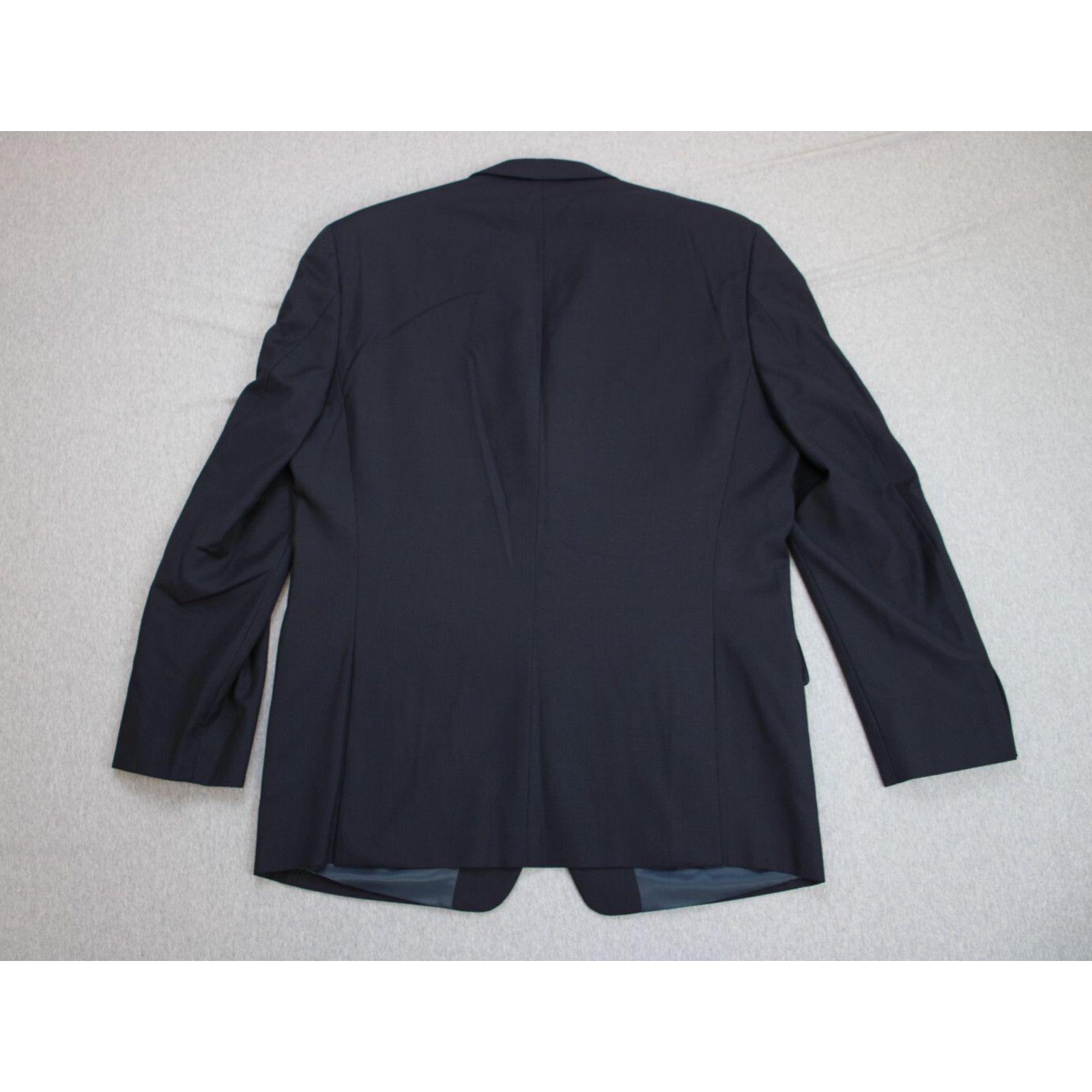 Calvin Klein Calvin Klein Blazer Men's 42R Navy Blue Wool Single Breasted Size 42R - 2 Thumbnail