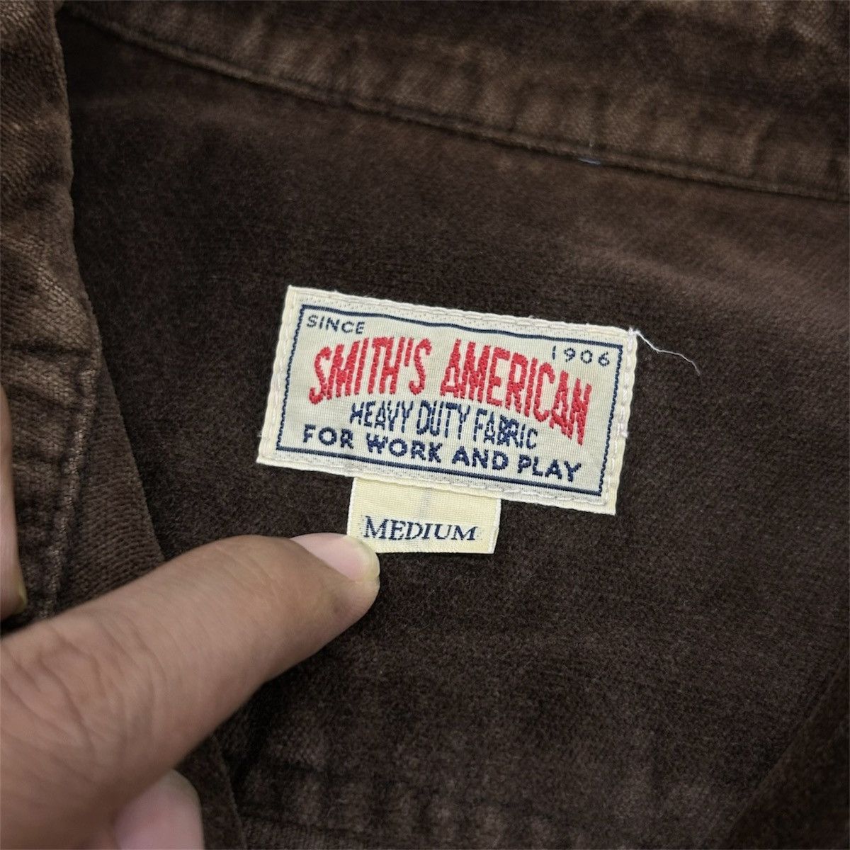 Smith's American Vintage Smith’s American Suede Zip Up Jacket Workwear Size US M / EU 48-50 / 2 - 3 Thumbnail