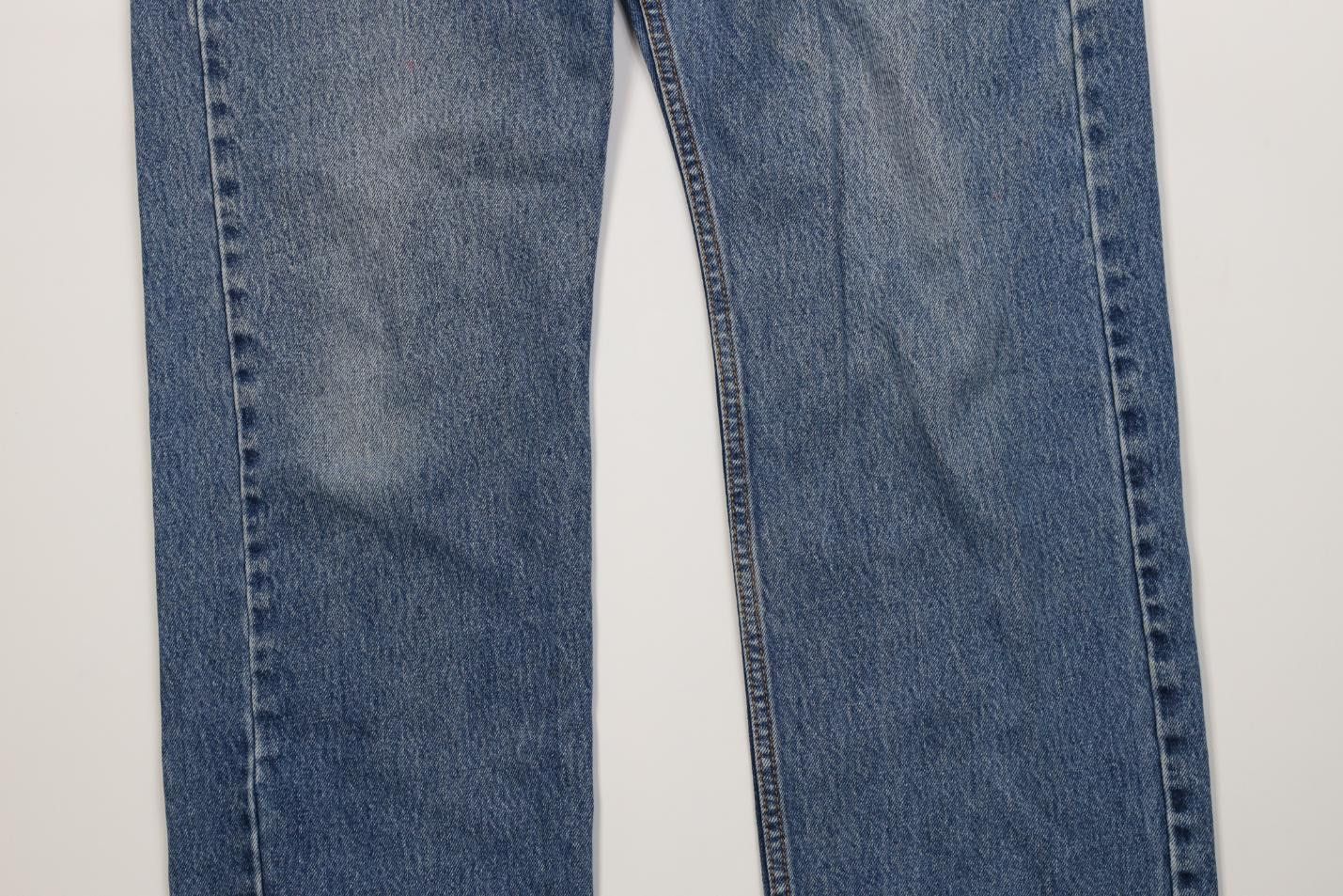 Levi's Vintage Y2K Levis 505 Regular Straight Leg Denim Jeans Size US 35 - 3 Thumbnail
