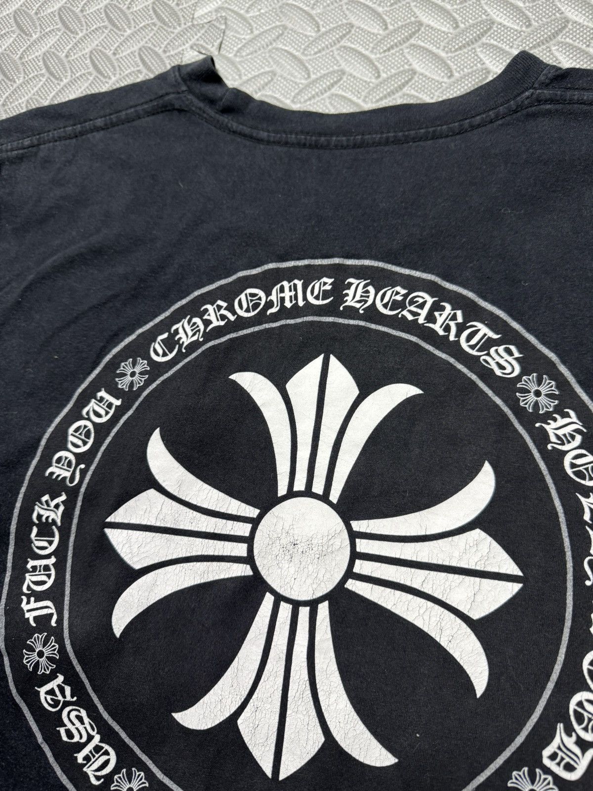 Chrome Hearts STEAL! CROSS PLUS STAMP TEE Size US XL / EU 56 / 4 - 7 Thumbnail