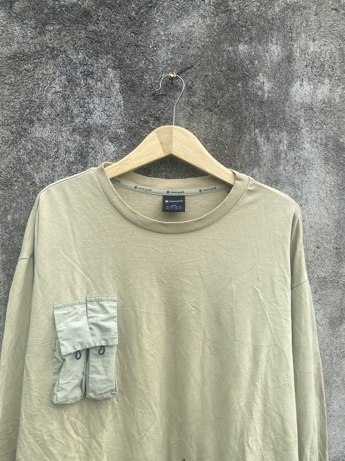 Japanese Brand × Snow Peak Sweater Snowpleak Pocket Size US XL / EU 56 / 4 - 2 Thumbnail