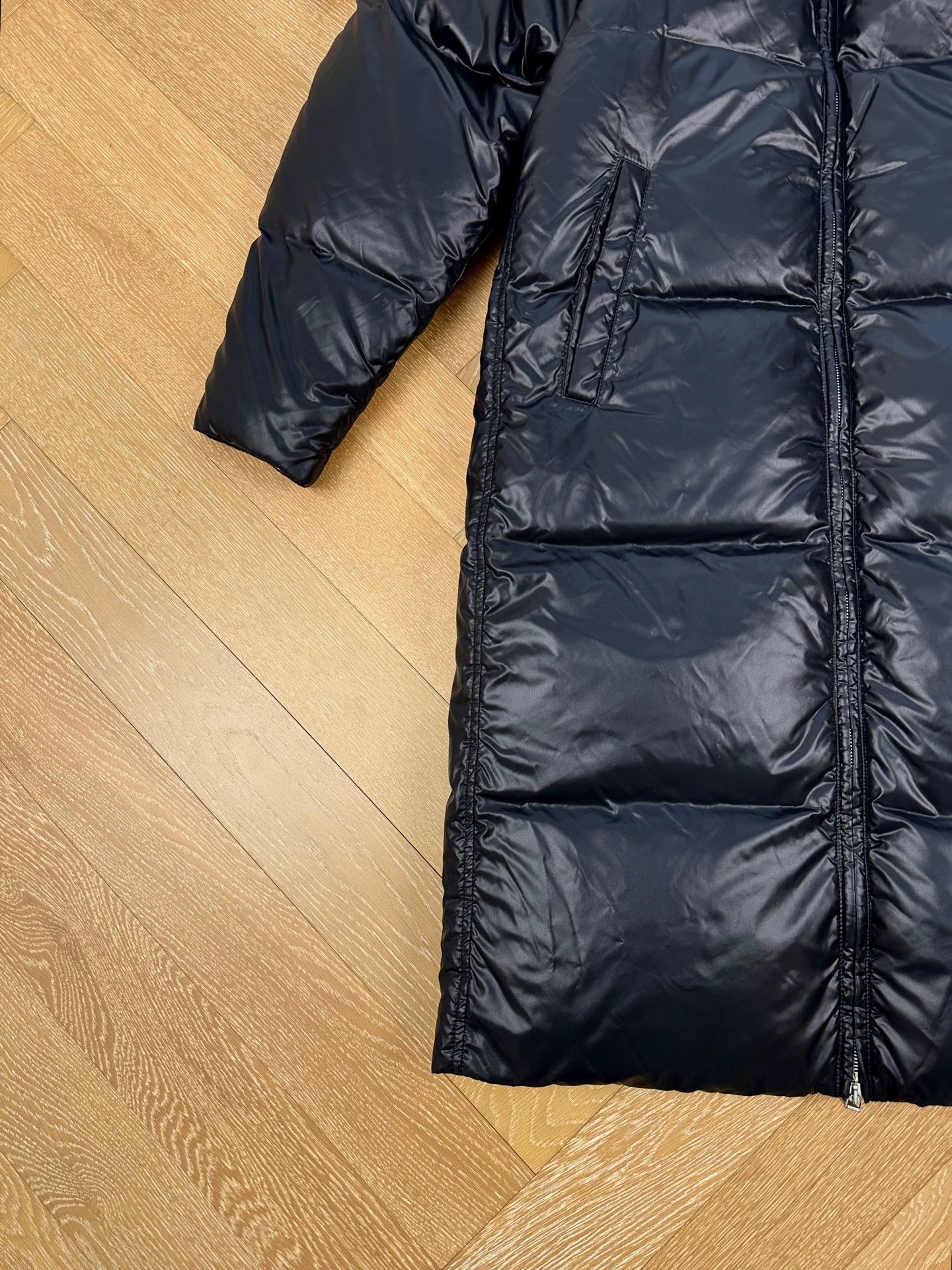 Thom Browne TB deconstructed removable long down coat women's black Size M / US 6-8 / IT 42-44 - 4 Thumbnail