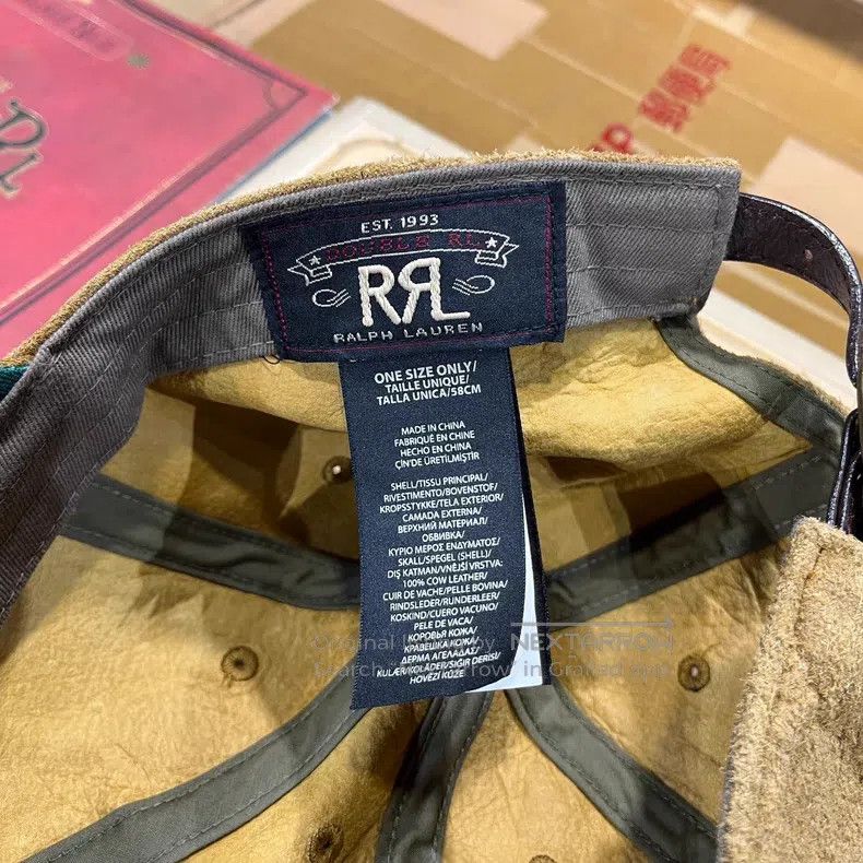 RRL Ralph Lauren RRL Ralph Lauren Suede Baseball Cap Size ONE SIZE - 8 Thumbnail