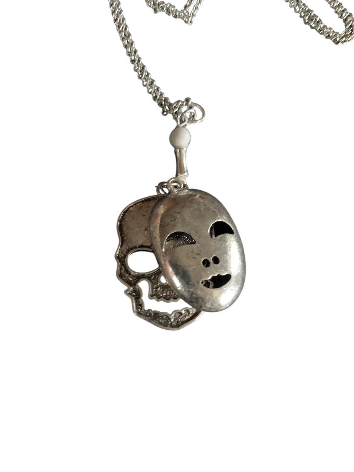 Japanese Brand Custom Rare And Unique 2 Masks Mirthrot Real White Turquoise Size ONE SIZE - 8 Thumbnail