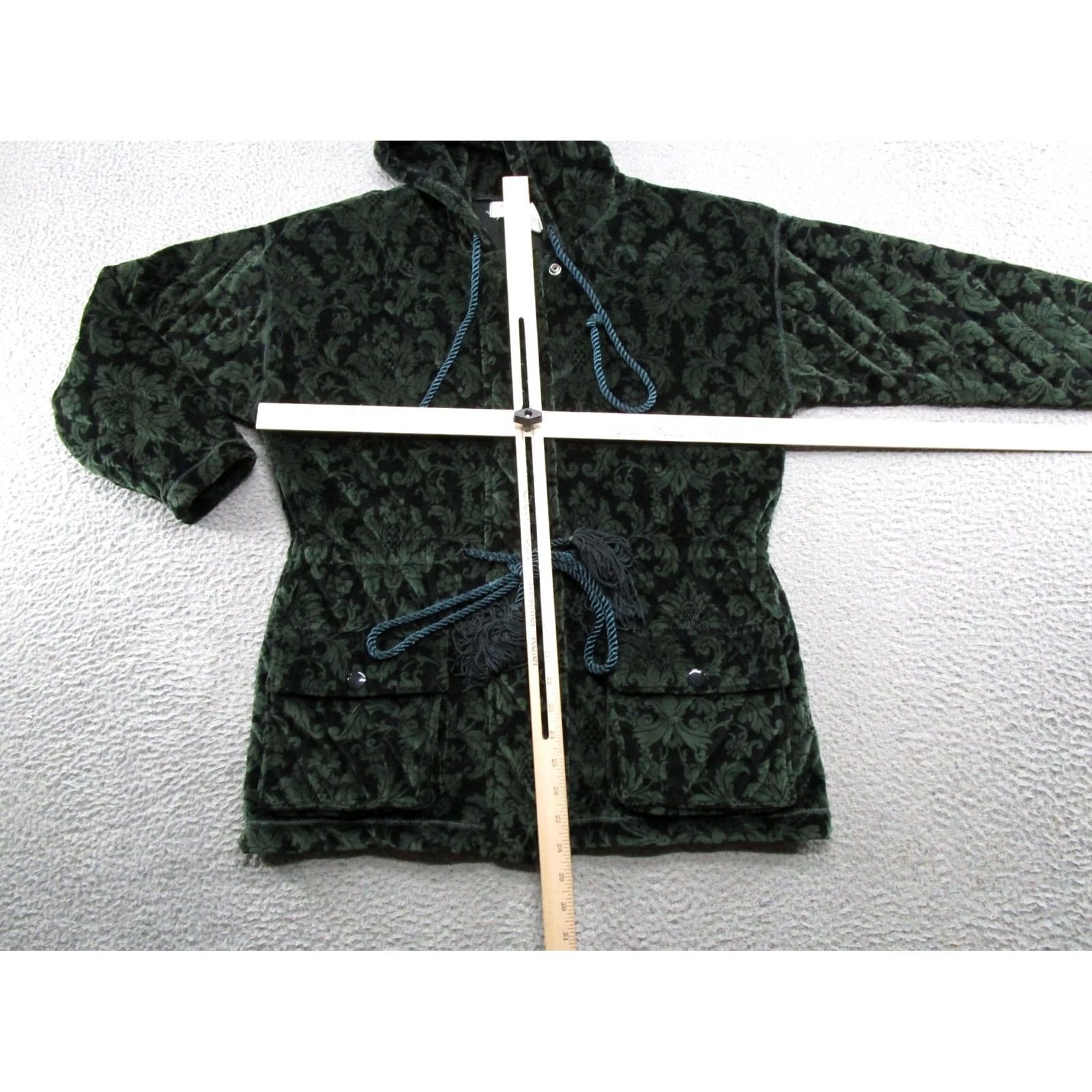 Jones New York Vintage Jones New York Sport Hooded Quilted Jacket Womens S 90s Green Size S / US 4 / IT 40 - 4 Thumbnail