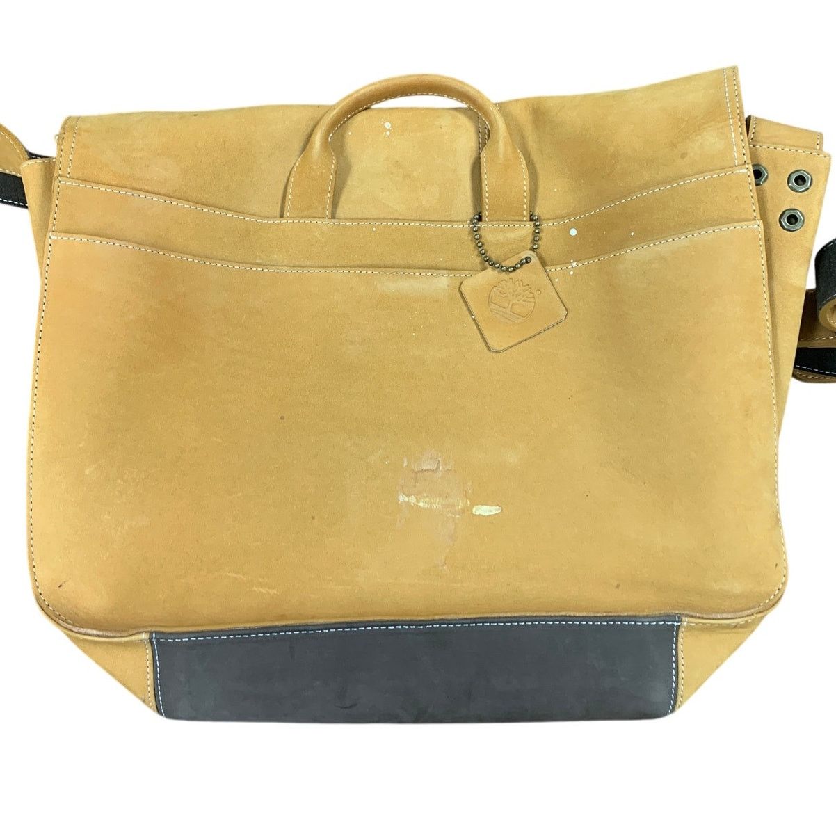 Timberland Timberland Leather Multi Pocket Magnetic Closure Bag w Flaw Size ONE SIZE - 3 Thumbnail