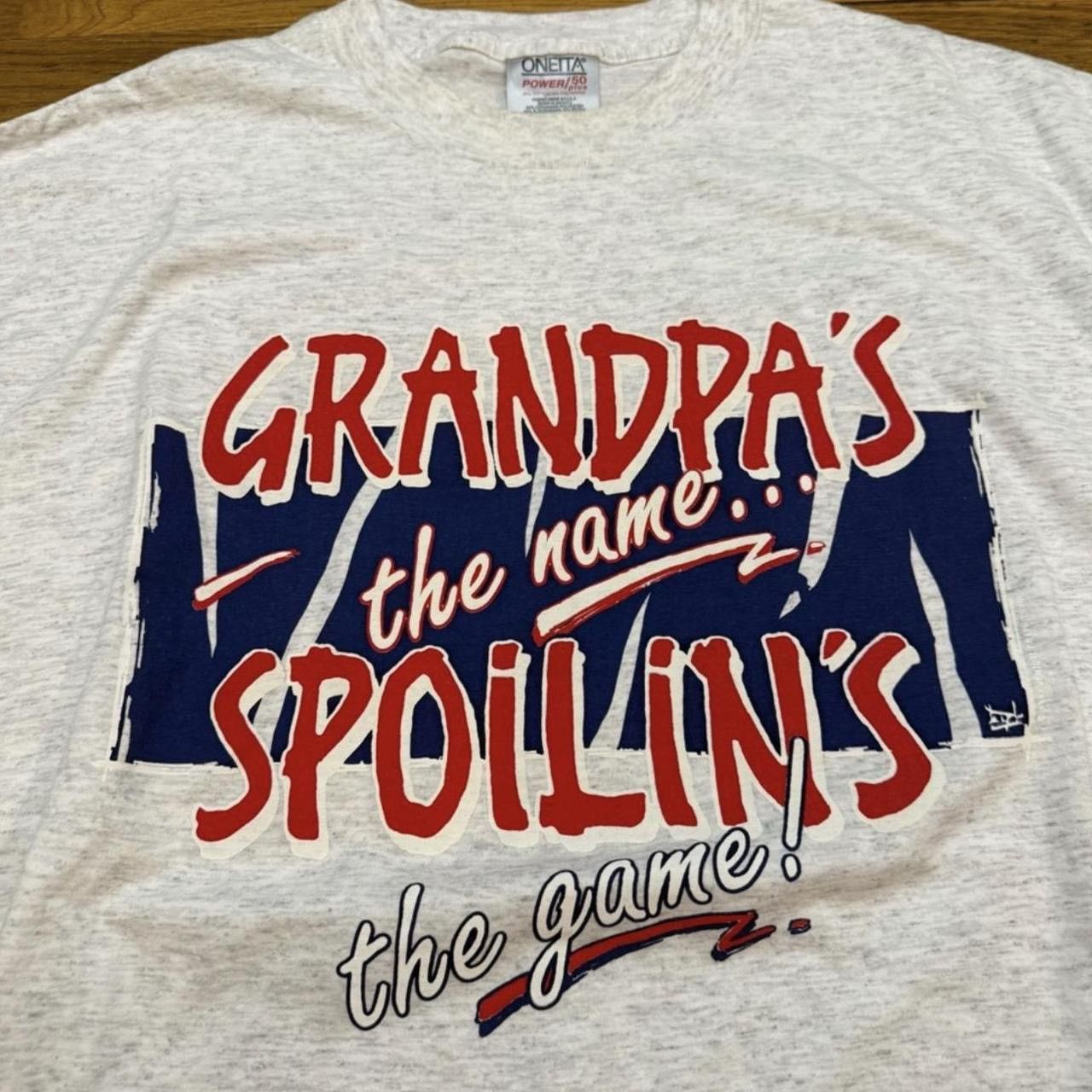 Other Vintage 90s Grandpa Tee Size US XXL / EU 58 / 5 - 2 Thumbnail