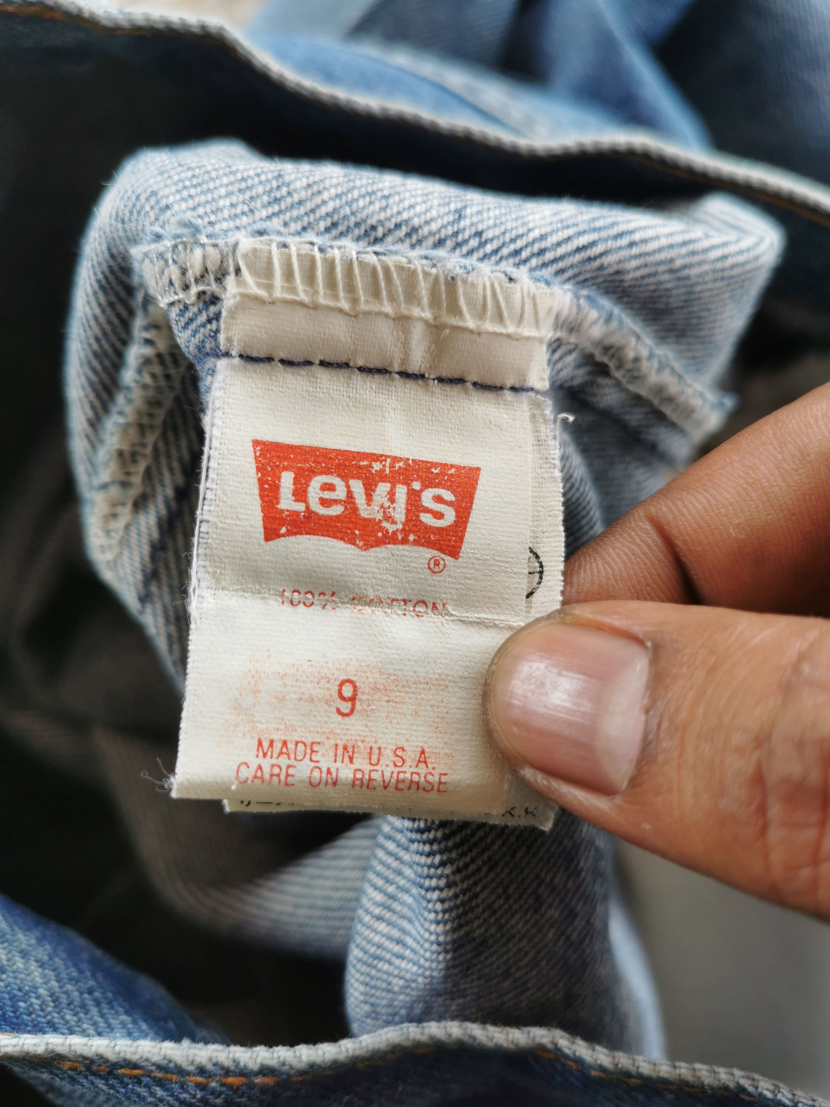 Levi's Vintage Usa Levis Distressed Tapered Fit Size US 26 / EU 42 - 8 Thumbnail