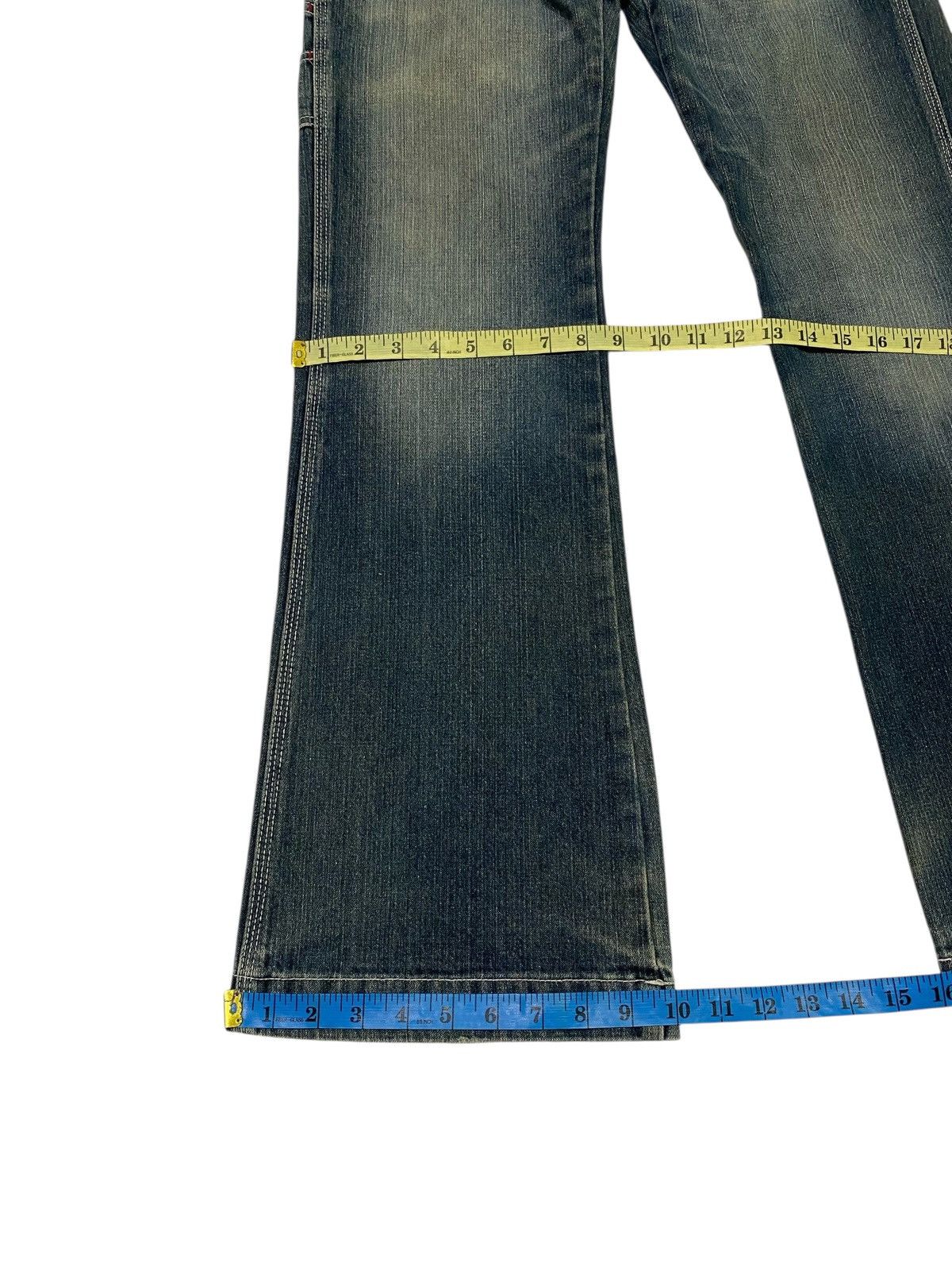 Japanese Brand Japanese Brand X queens pop flare jeans Size US 32 / EU 48 - 12 Thumbnail
