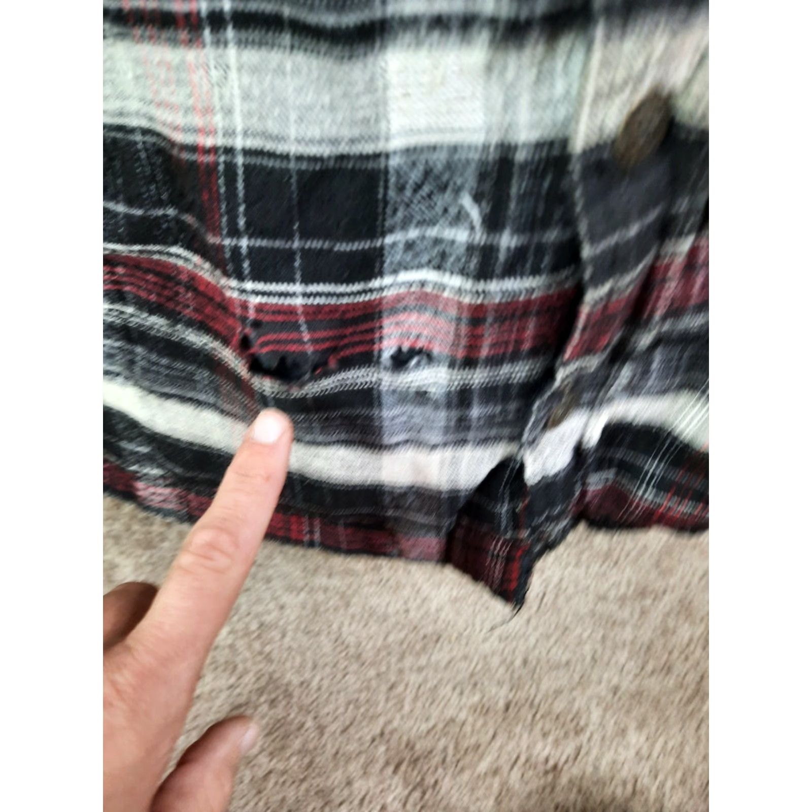 Vintage VINTAGE Men's M Quilt Lined Flannel Jacket Hooded Coat Plaid Workwear Shirt Category: Jacket Size US M / EU 48-50 / 2 - 3 Thumbnail