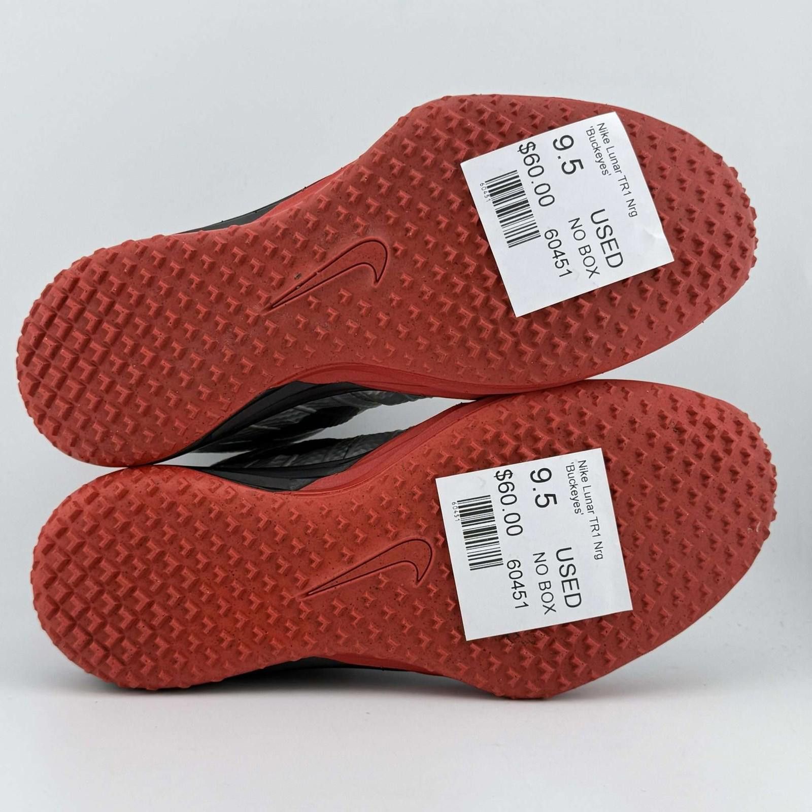 Nike Nike Lunar TR1 Nrg 'Buckeyes' US 9.5 Used No Box 554283-016 Size US 9.5 / EU 42-43 - 6 Thumbnail