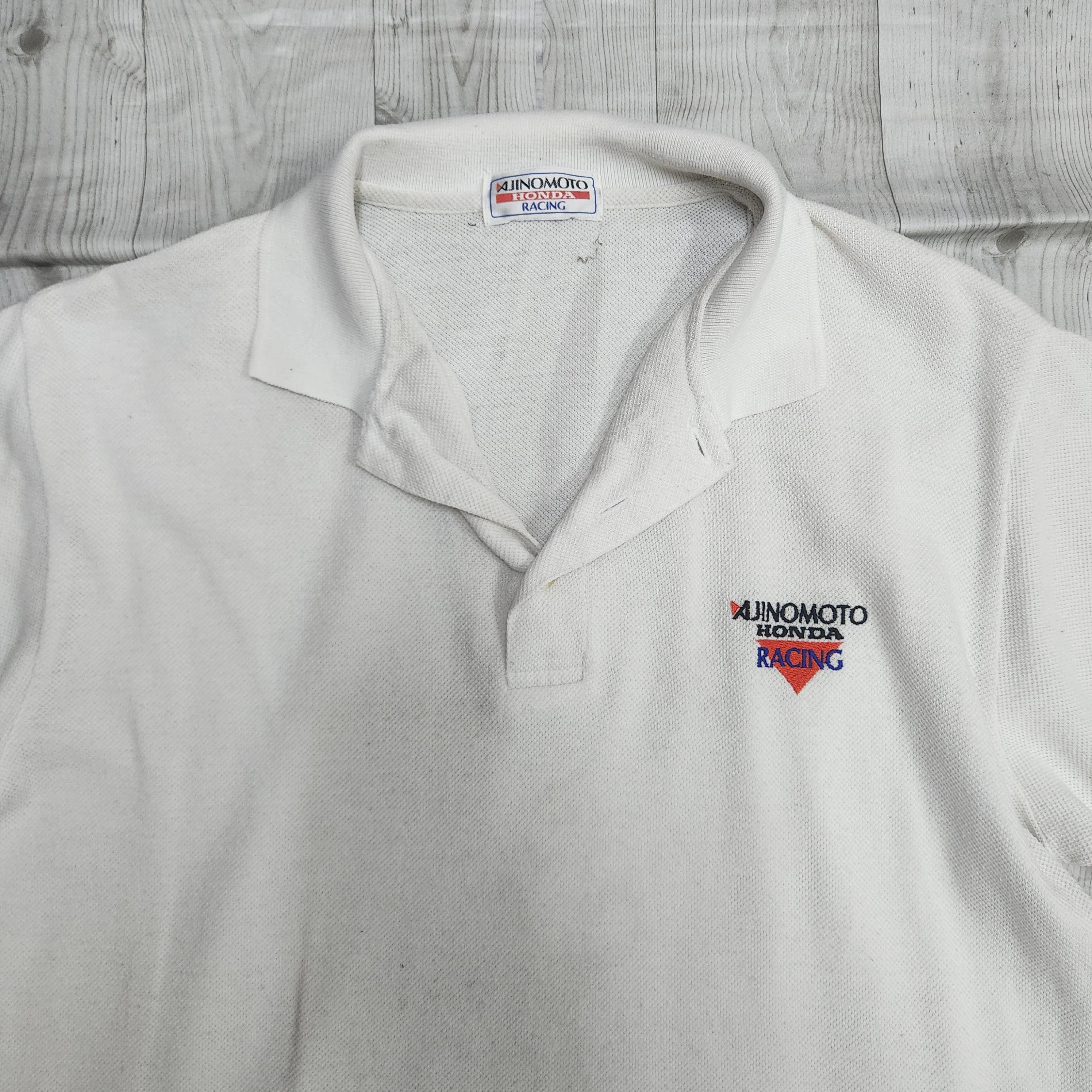 Honda × Japanese Brand Vintage 1980s Honda Racing Japan Polo Shirt Size US M / EU 48-50 / 2 - 13 Thumbnail