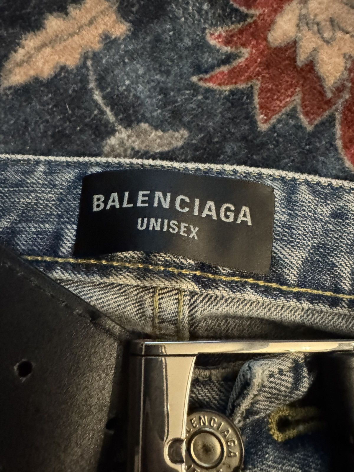 Balenciaga BALENCIAGA DENIM WITH BELT Size US 29 - 3 Thumbnail