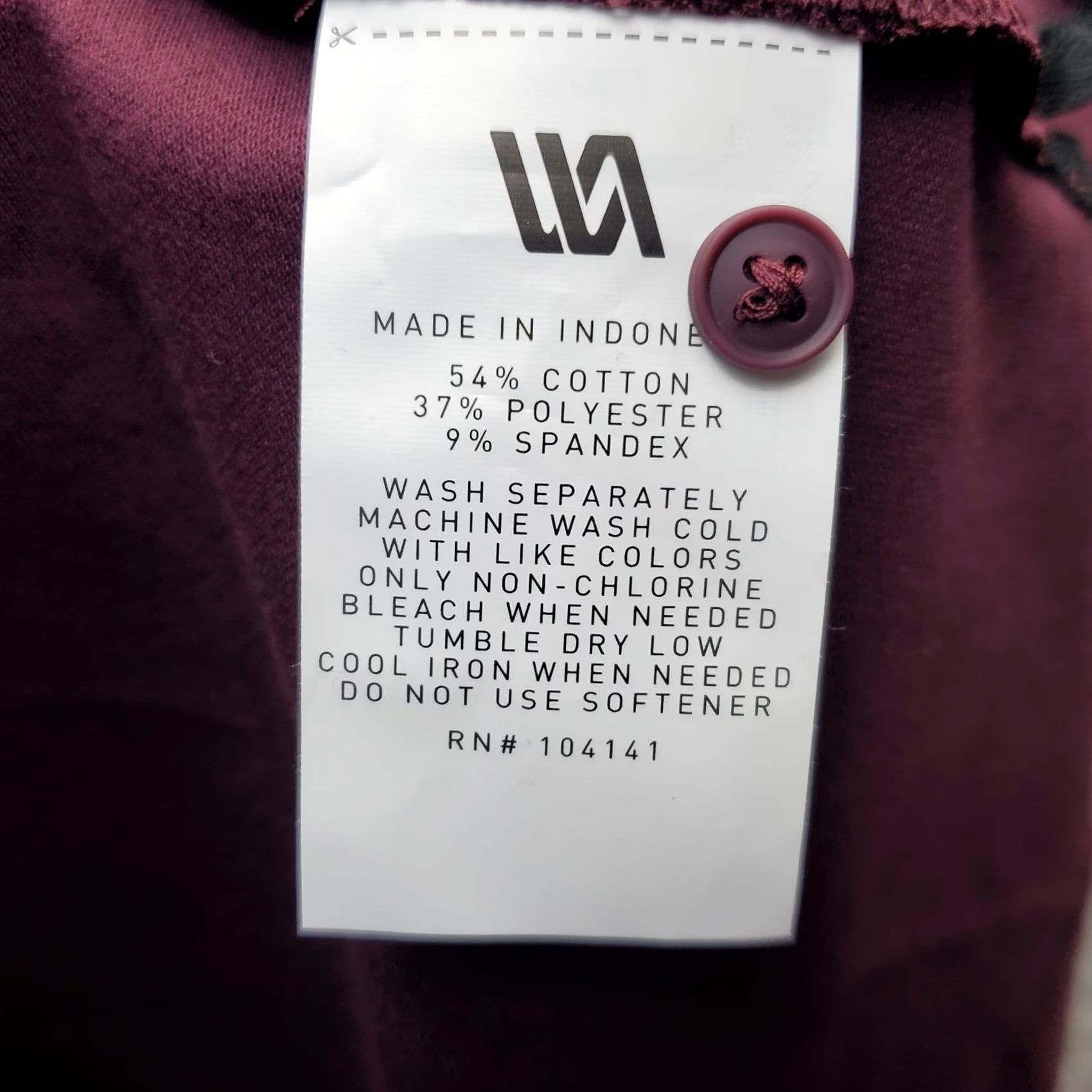 Vintage VRST Piping Club Polo Shirt Mens Size L Burgundy Short Sleeve Moisture Wicking Polo Size US L / EU 52-54 / 3 - 6 Thumbnail