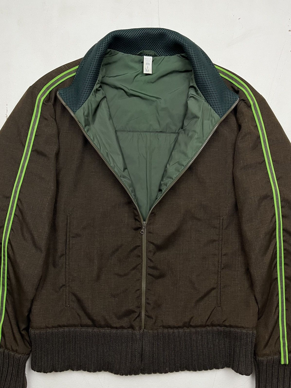 Miu Miu Miu Miu F/W1999 Runway sample Changeant Fabric track Jacket Size US M / EU 48-50 / 2 - 15 Thumbnail
