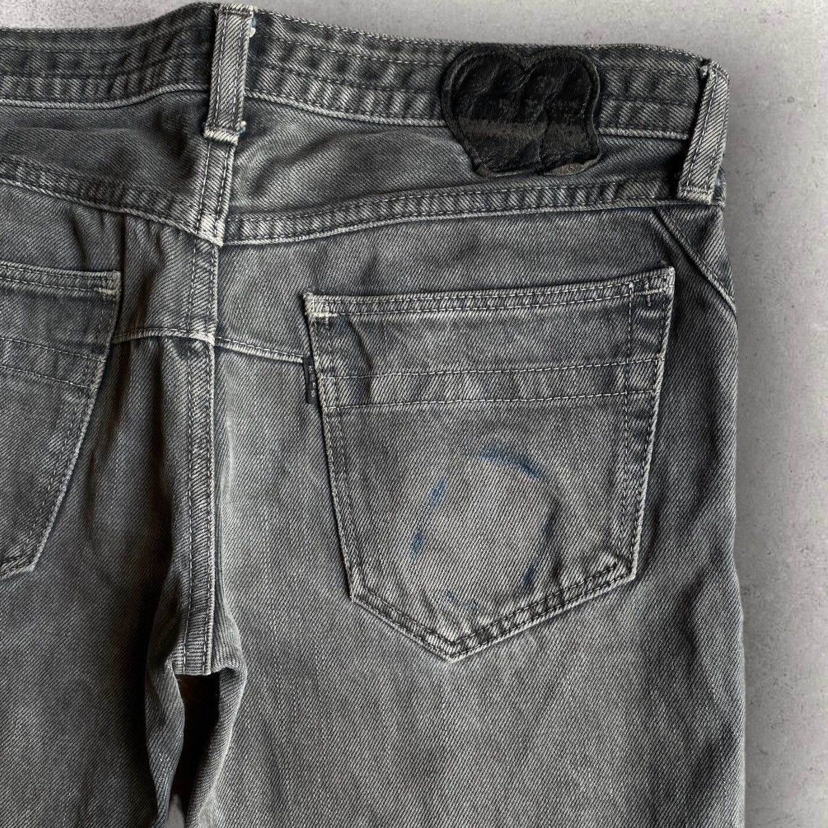 Number (N)ine SS08 Mud Wash Jeans Size US 30 / EU 46 - 3 Thumbnail