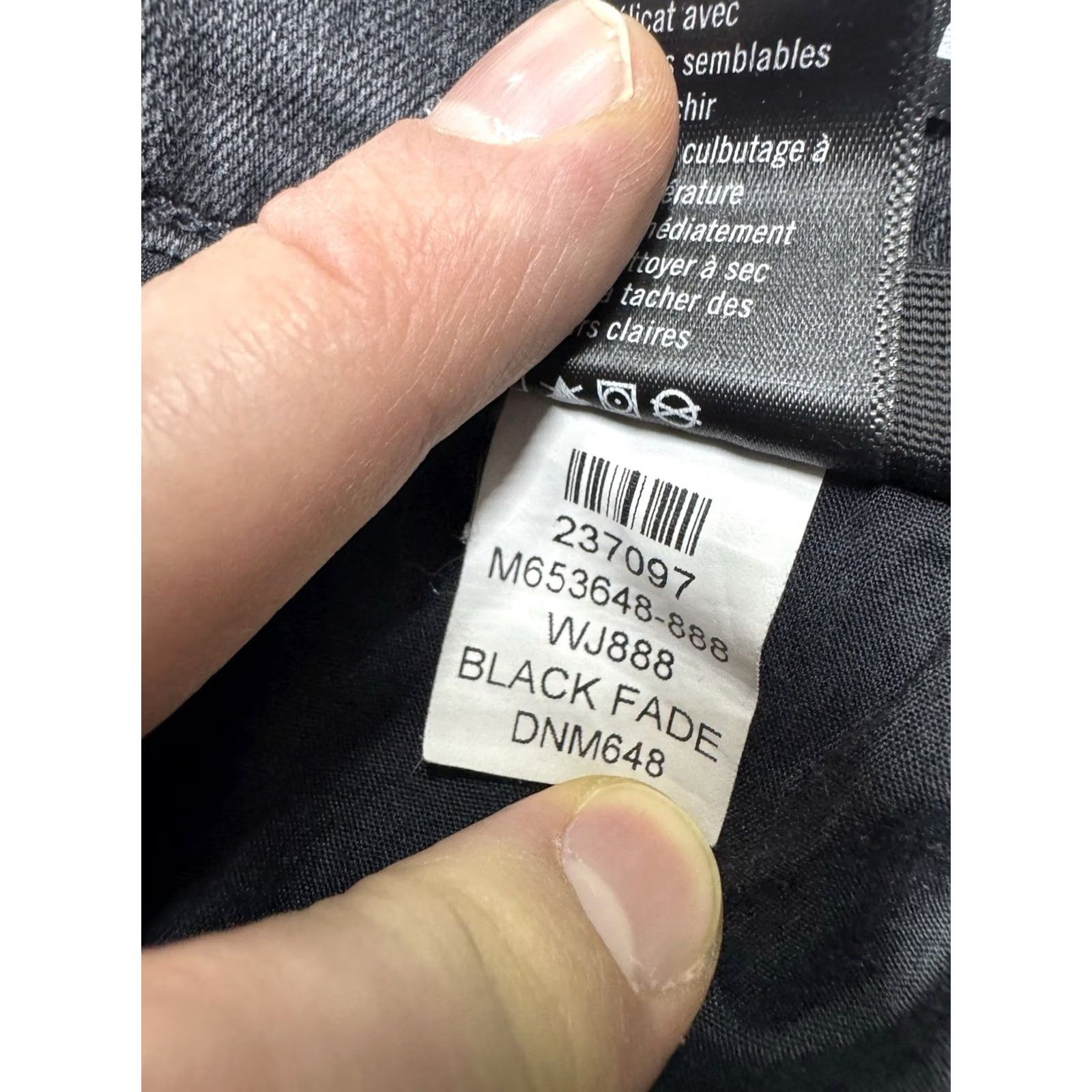 Paige Paige Lennox Jeans Mens 38 Black Slim Straight Biker 90s Y2K Denim 5-Pocket Size US 38 / EU 54 - 6 Thumbnail