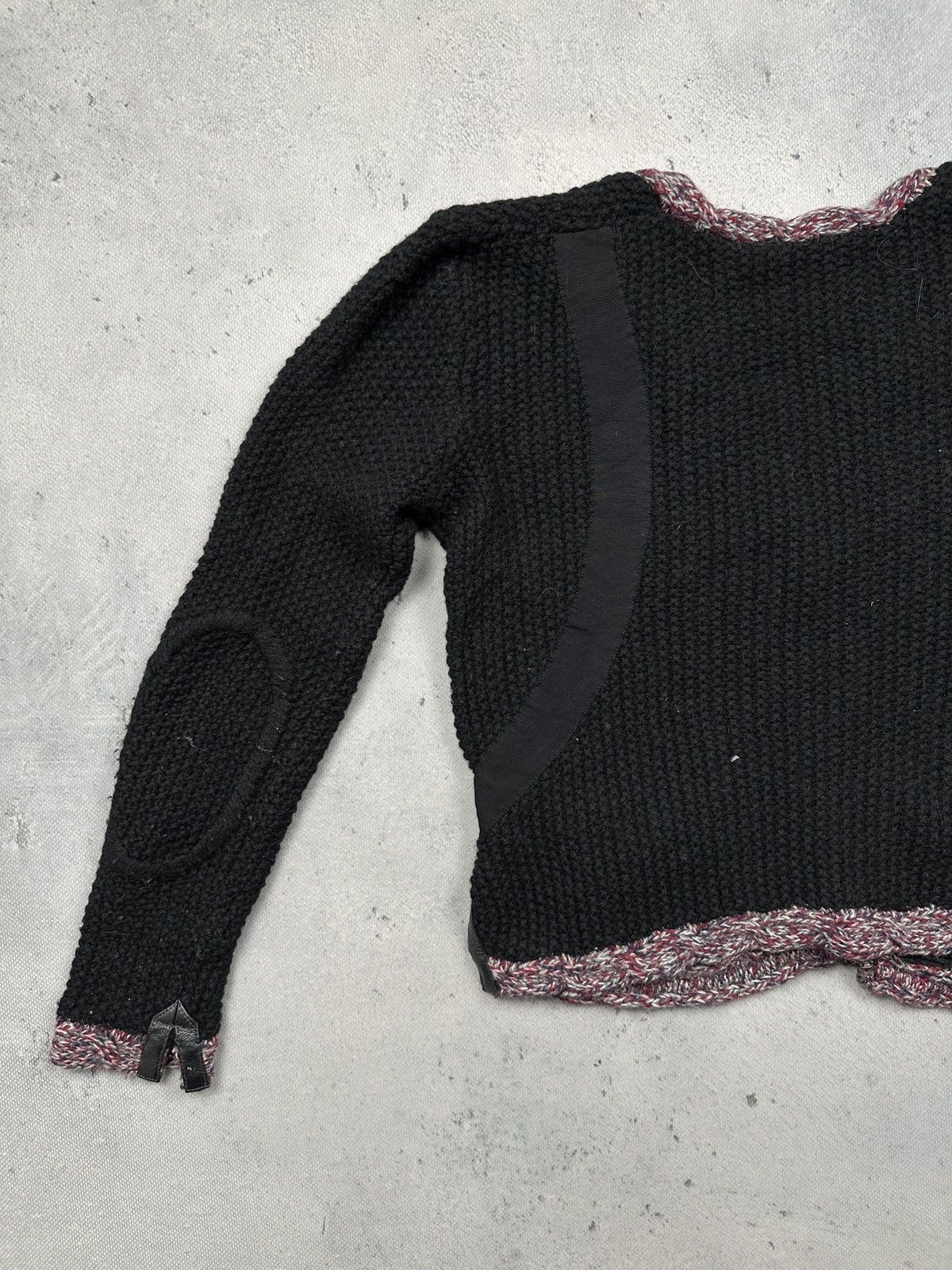Zadig & Voltaire Zadig & Voltaire Vintage Lux Alpaca Wool Tweed Trim Cardigan Size S / US 4 / IT 40 - 4 Thumbnail