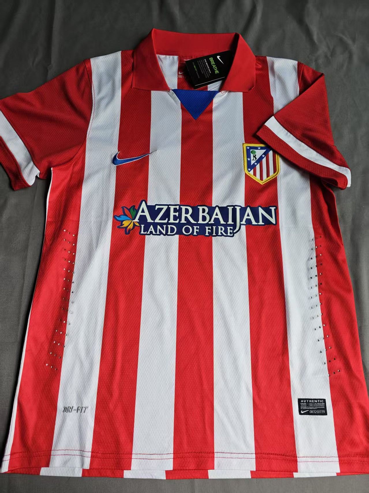 Other Atletico Madrid Jersey Home 2013 14 Season Size US L / EU 52-54 / 3 - 1 Thumbnail