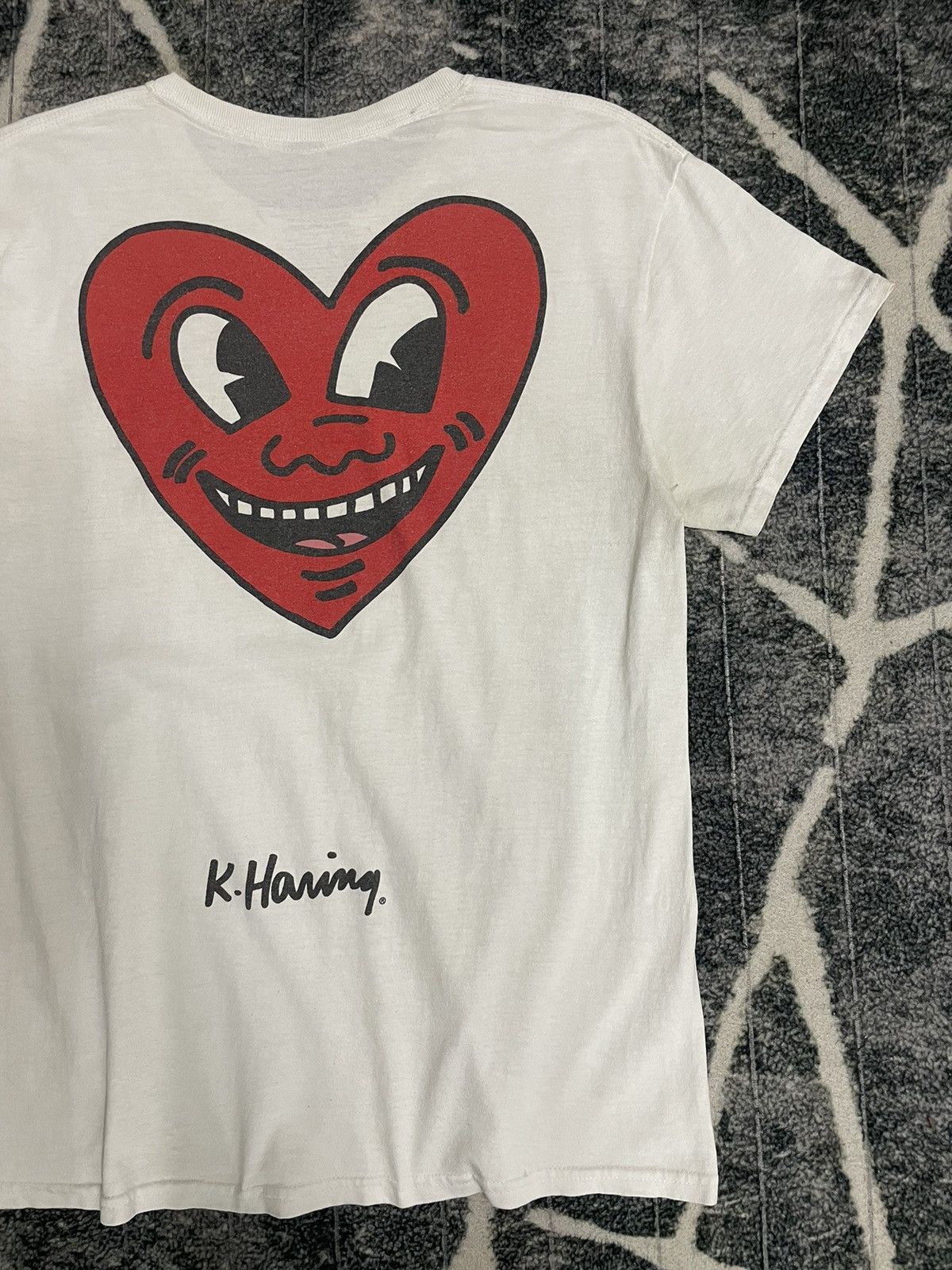 Keith Haring RARE KEITH HARING LOVE TEE Size US M / EU 48-50 / 2 - 3 Thumbnail