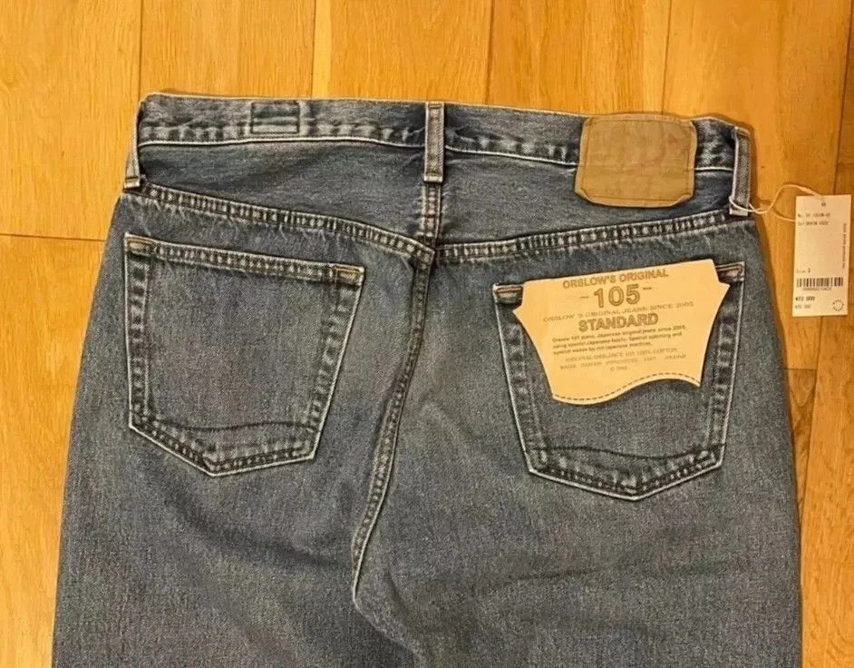 Orslow orSlow 105 90's Denim Used Wash Size US 34 / EU 50 - 5 Thumbnail