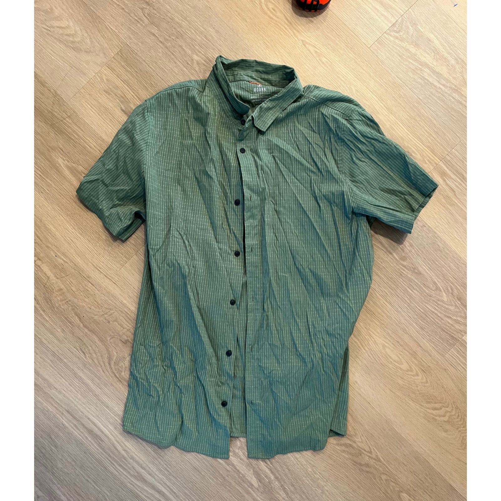 Roark Roark Shirt Men’s Size XL Green Bless Up Size US XL / EU 56 / 4 - 1 Thumbnail
