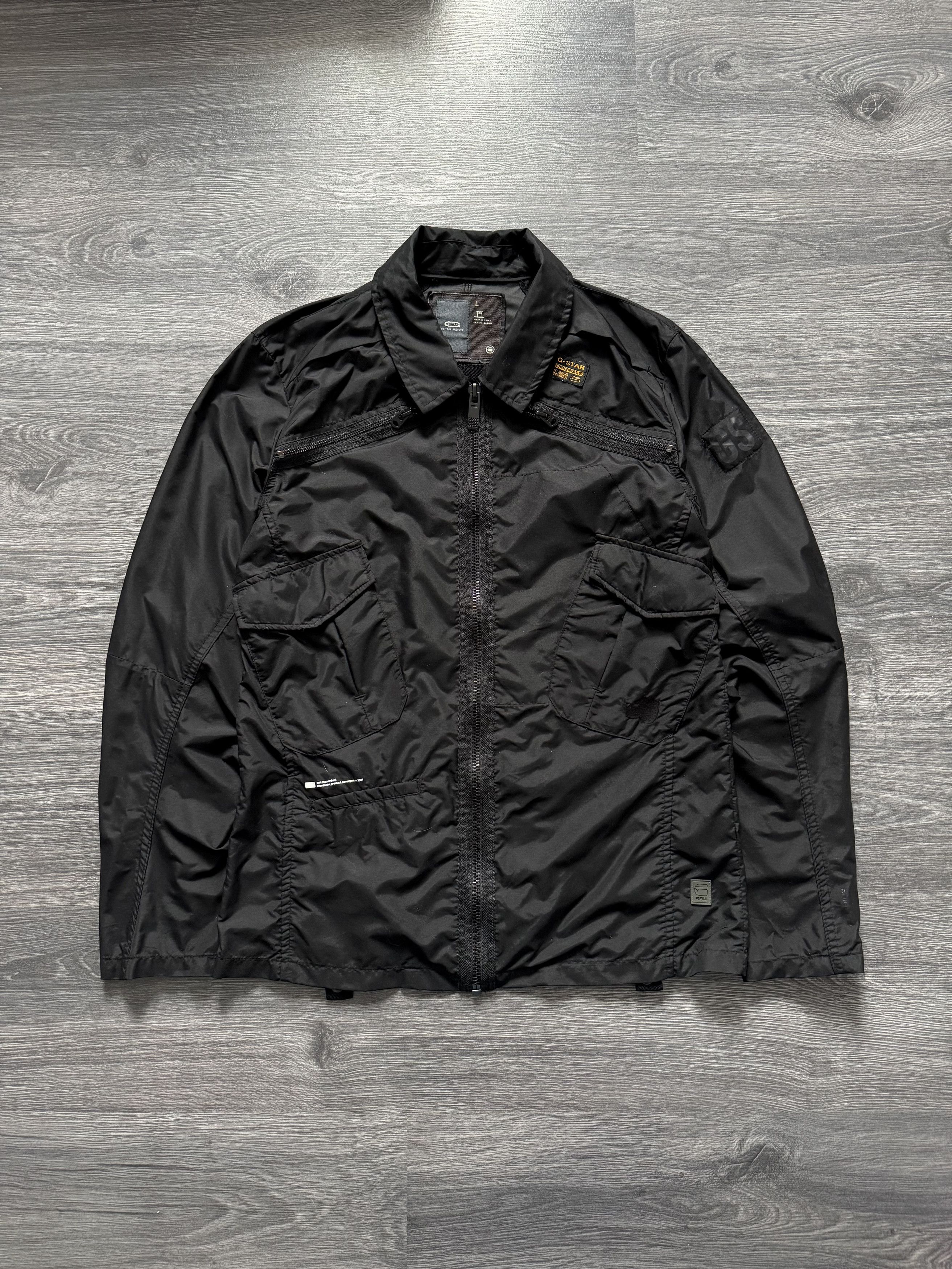 G-Star Vintage Y2K G-Star Raw Multi-Pocket Cargo Overshirt Jacket Size US M / EU 48-50 / 2 - 1 Thumbnail
