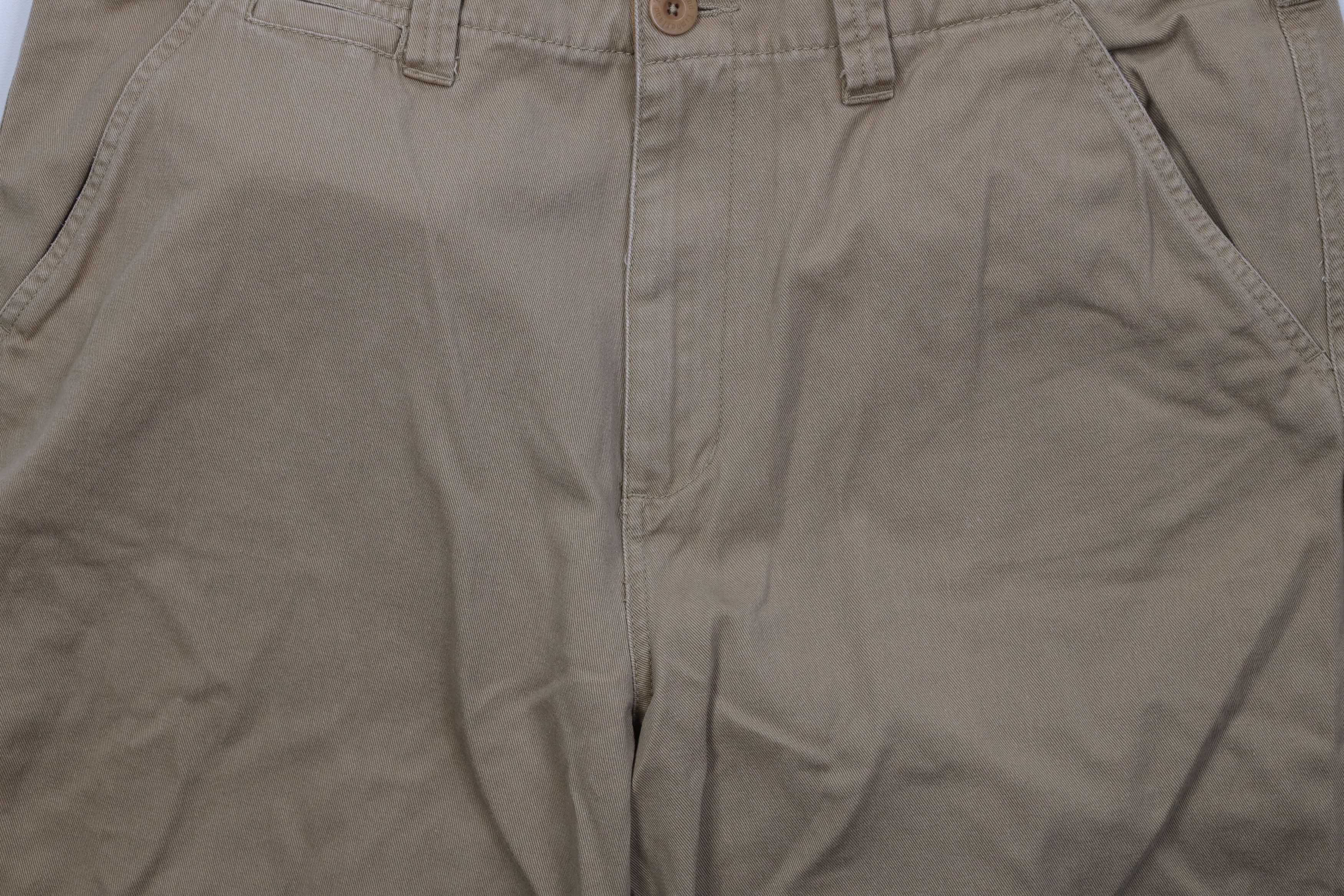 Timberland Vintage 90s Y2K Timberland Surplus Shorts Brown Cotton Size US 38 / EU 54 - 3 Thumbnail