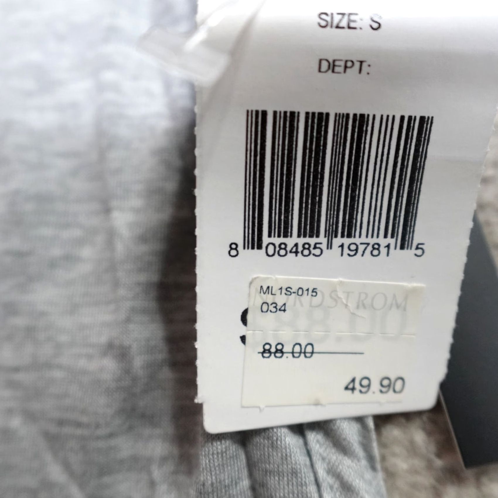 Vintage Twenty Shirt Womens Small Gray Solid Micromodal NEW Size S / US 4 / IT 40 - 4 Thumbnail
