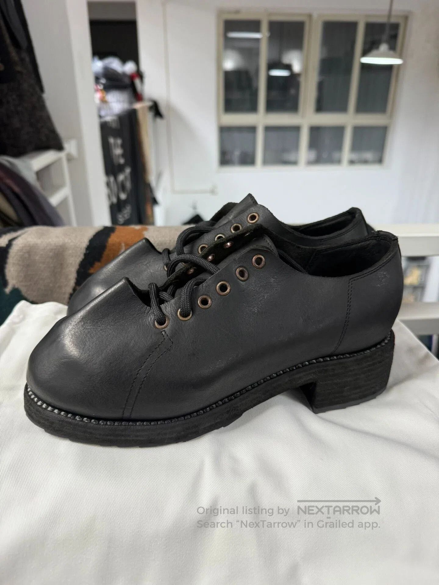 Comme des Garcons Homme Plus guidI black derby shoes size 39. Size US 10 / EU 43 - 2 Thumbnail