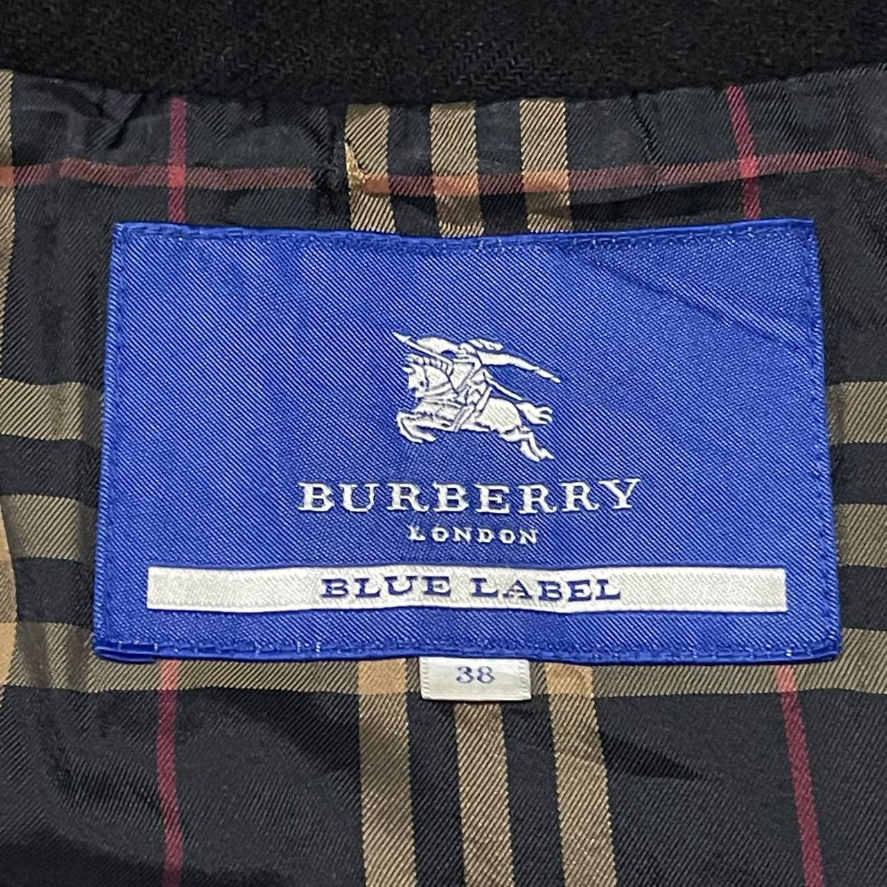 Burberry Vintage Burberry Blue Label Nova Check Wool Coat Size M / US 6-8 / IT 42-44 - 10 Thumbnail