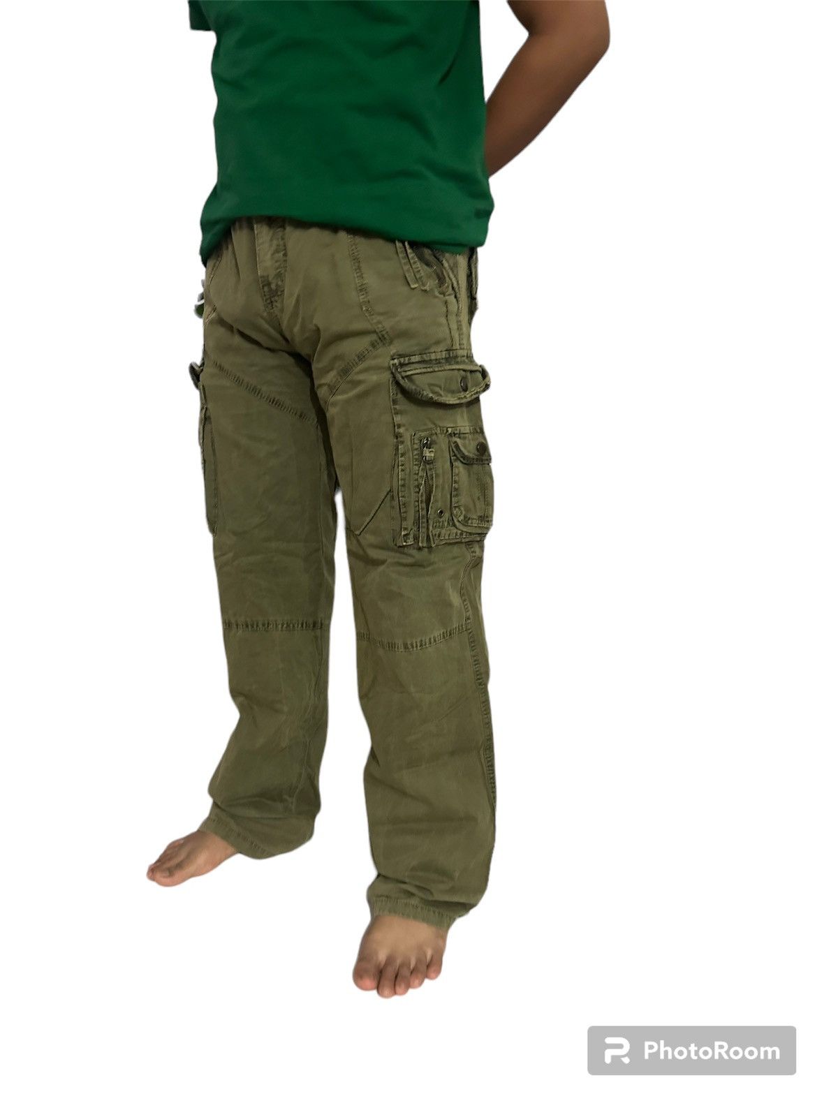 Other CARGO PANTS JACKY & HOWIE MULITPOCKET DESIGNER STREETWEAR Size US 34 / EU 50 - 20 Thumbnail