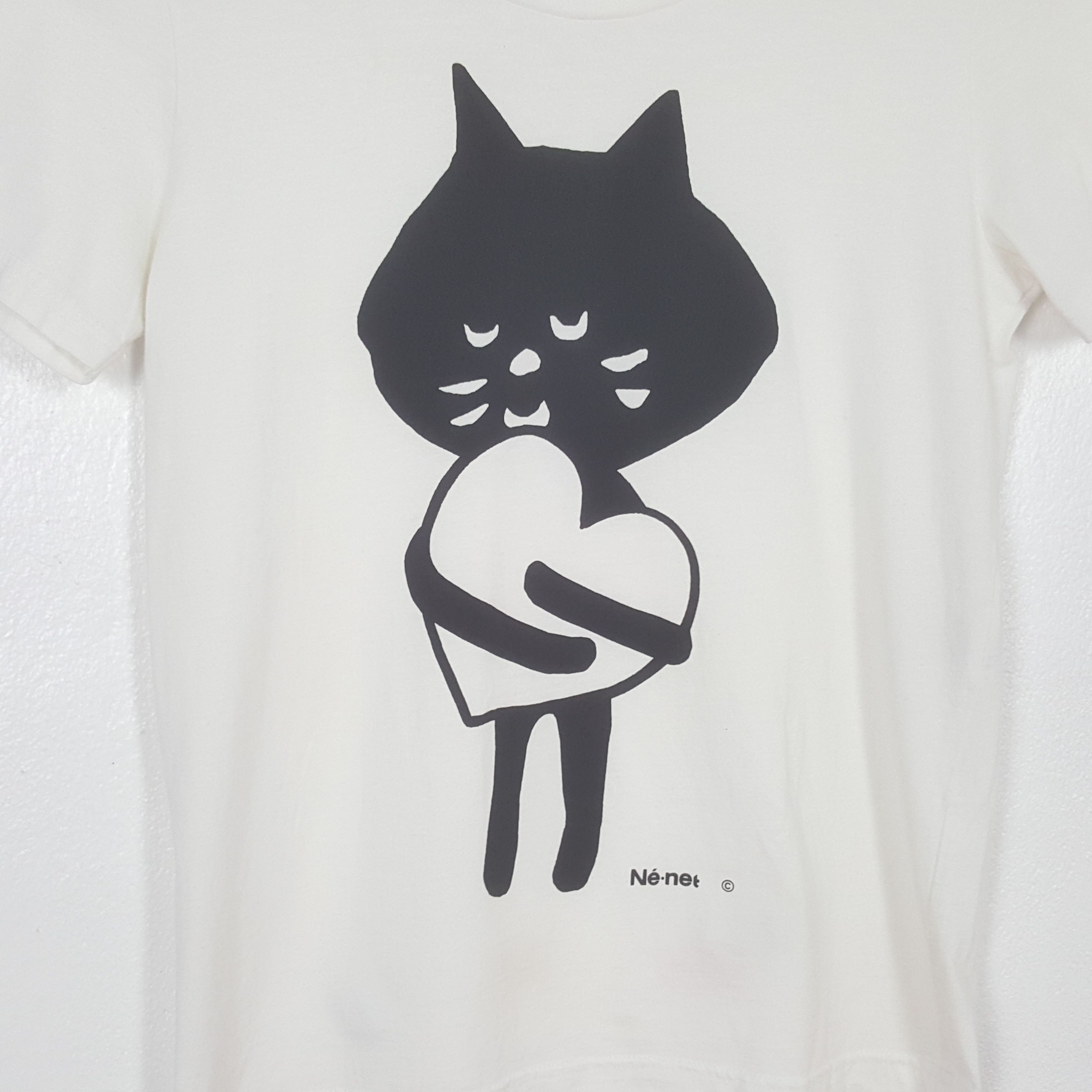Ne-Net Vintage Ne-Net Love Japan by Issey Miyake T-shirt Size US XS / EU 42 / 0 - 2 Thumbnail