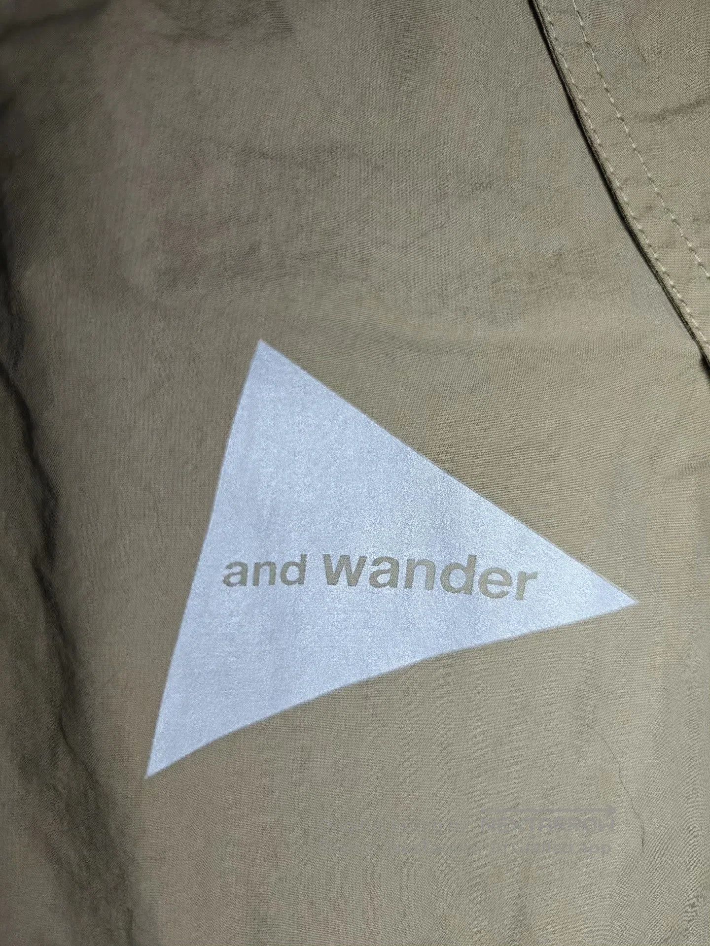 And Wander AND WANDER Nylon Taffeta Hoodie. Size US XL / EU 56 / 4 - 5 Thumbnail