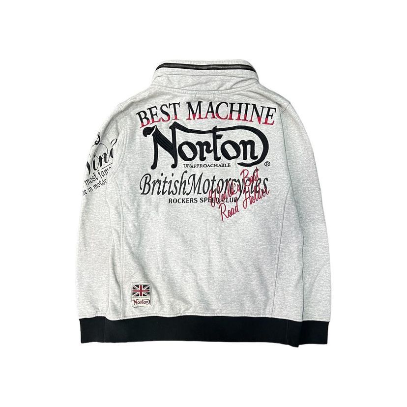 Norton Norton Zip Hoodie Vintage Size US L / EU 52-54 / 3 - 4 Thumbnail
