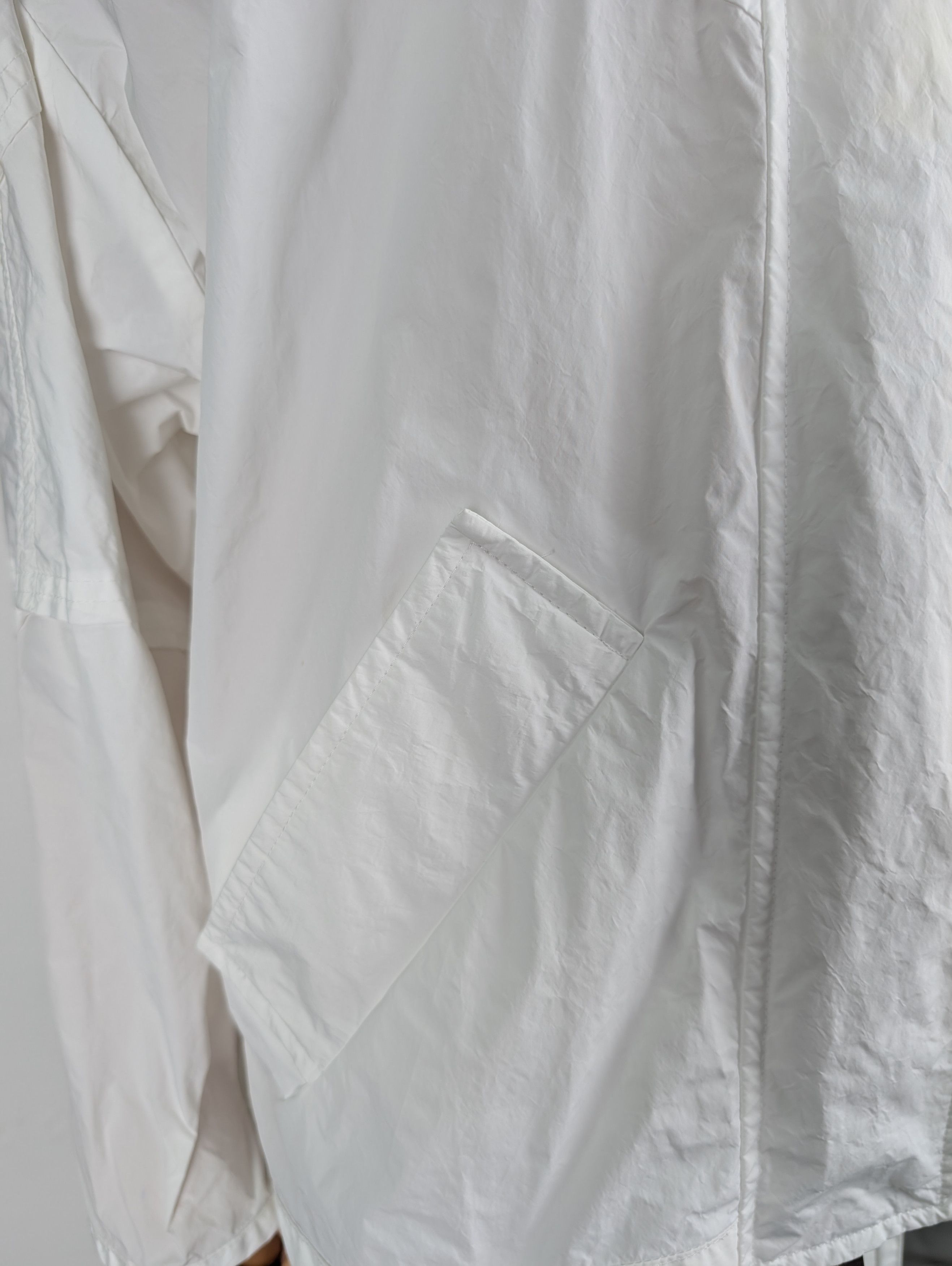 Moncler Moncler Genius 2 Moncler 1952 White Hooded Windbreaker Size XXS / US 00 / IT 34 - 5 Thumbnail