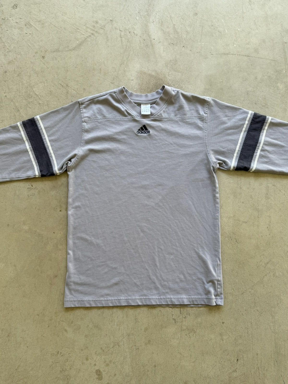 Adidas Adidas Center Logo Y2K Longsleeve Shirt Size US L / EU 52-54 / 3 - 2 Thumbnail