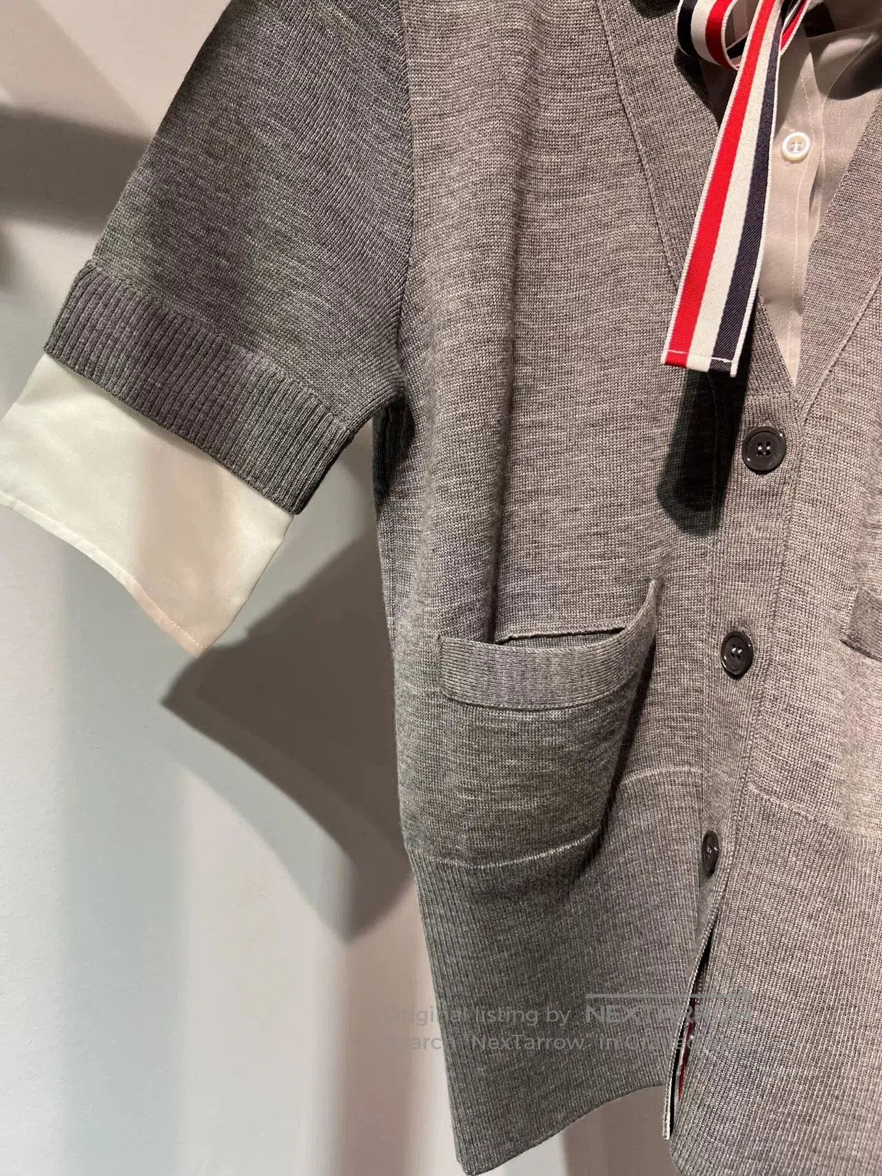 Thom Browne Thom Browne Women's Cardigan Sweater. Size S / US 4 / IT 40 - 4 Thumbnail