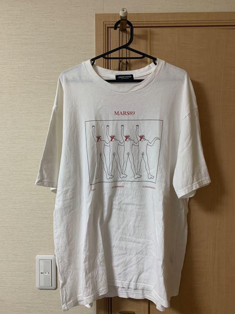 image of Undercover A Clockwork Orange Mars89 Tee in White, Men's (Size XL)