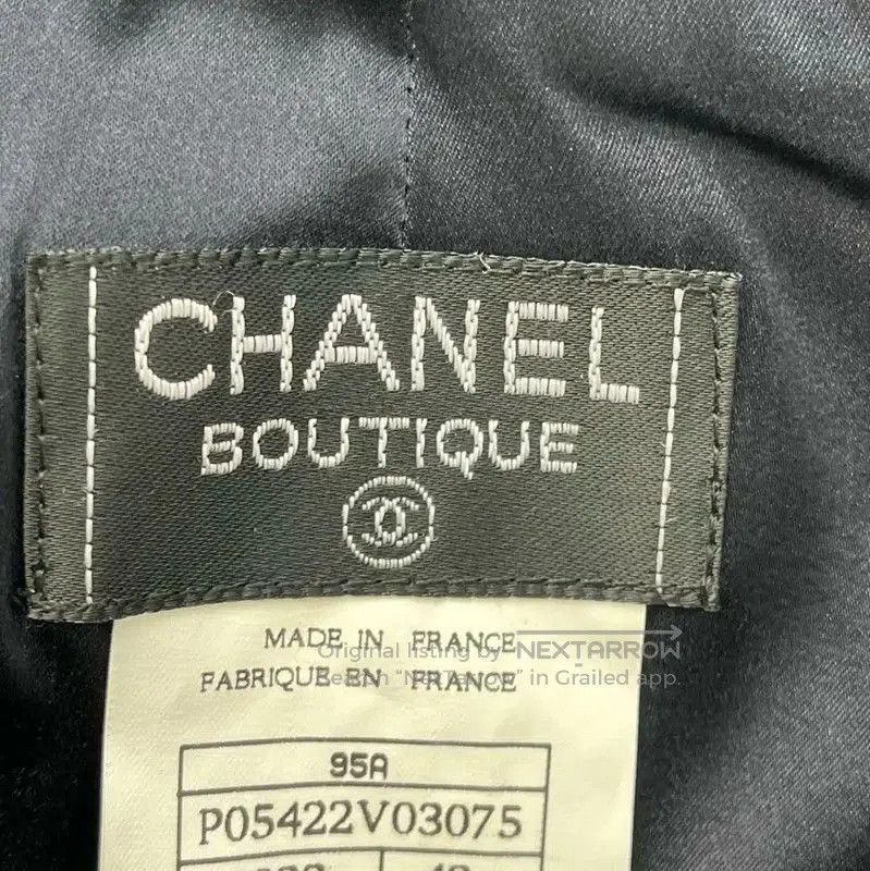 Chanel Chanel Summer Black Midi Skirt . Size 28" / US 6 / IT 42 - 6 Thumbnail