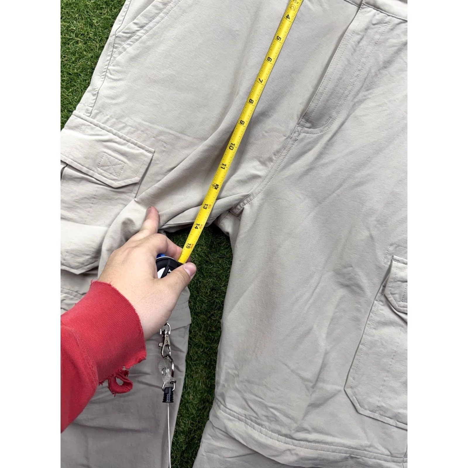 Marmot Marmot Pants Mens 34x32 Cargo Nylon Brown Convertible Softshell Outdoor Hiking Camping Straight Leg 34 Inseam Mens Size US 34 / EU 50 - 5 Thumbnail